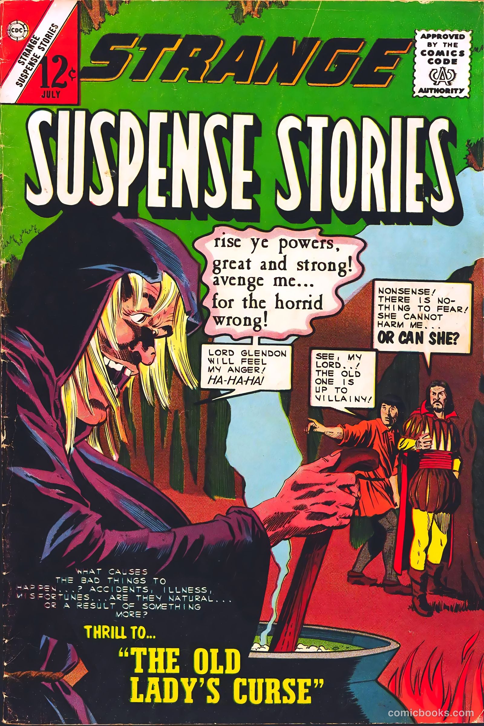 Strange Suspense Stories #71 — page 1 of 36