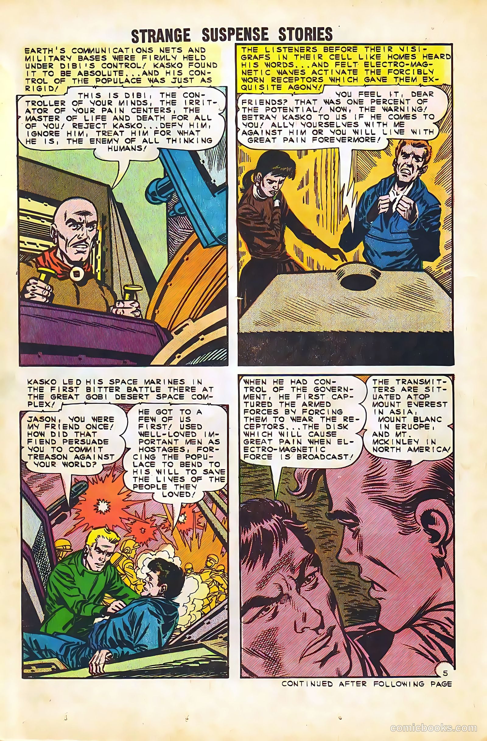 Strange Suspense Stories #71 — page 14 of 36