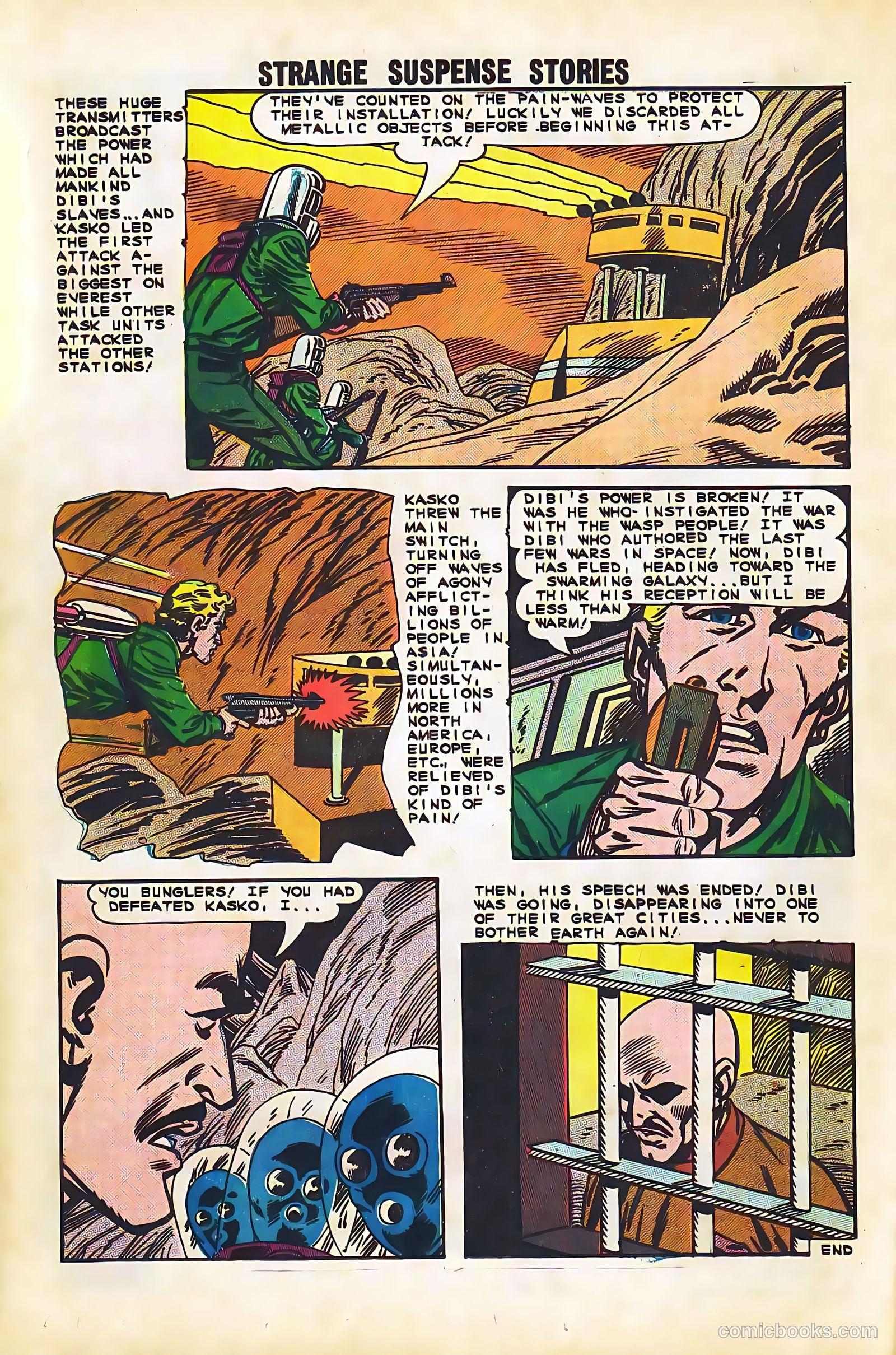Strange Suspense Stories #71 — page 16 of 36