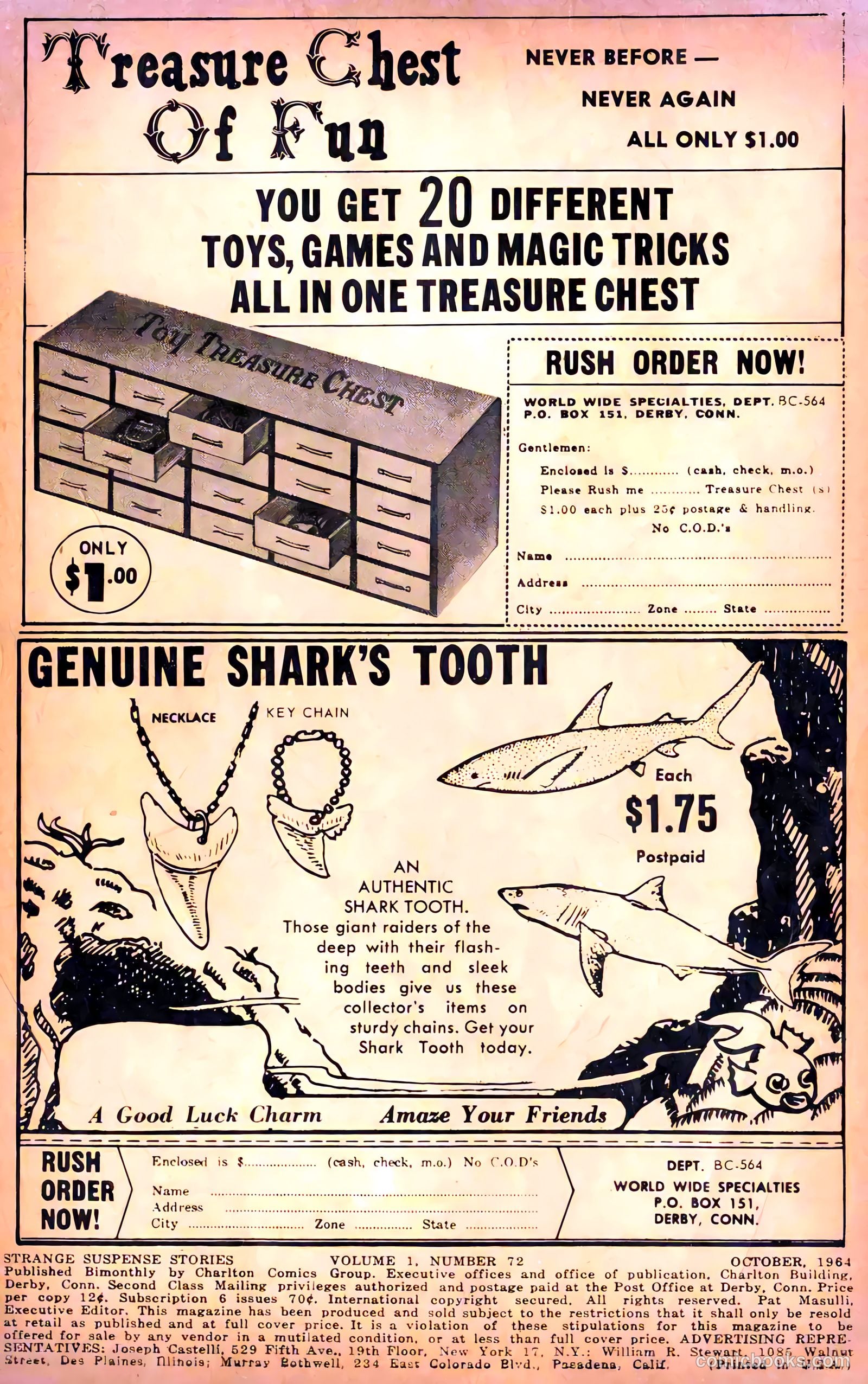 Strange Suspense Stories #72 — page 2 of 37