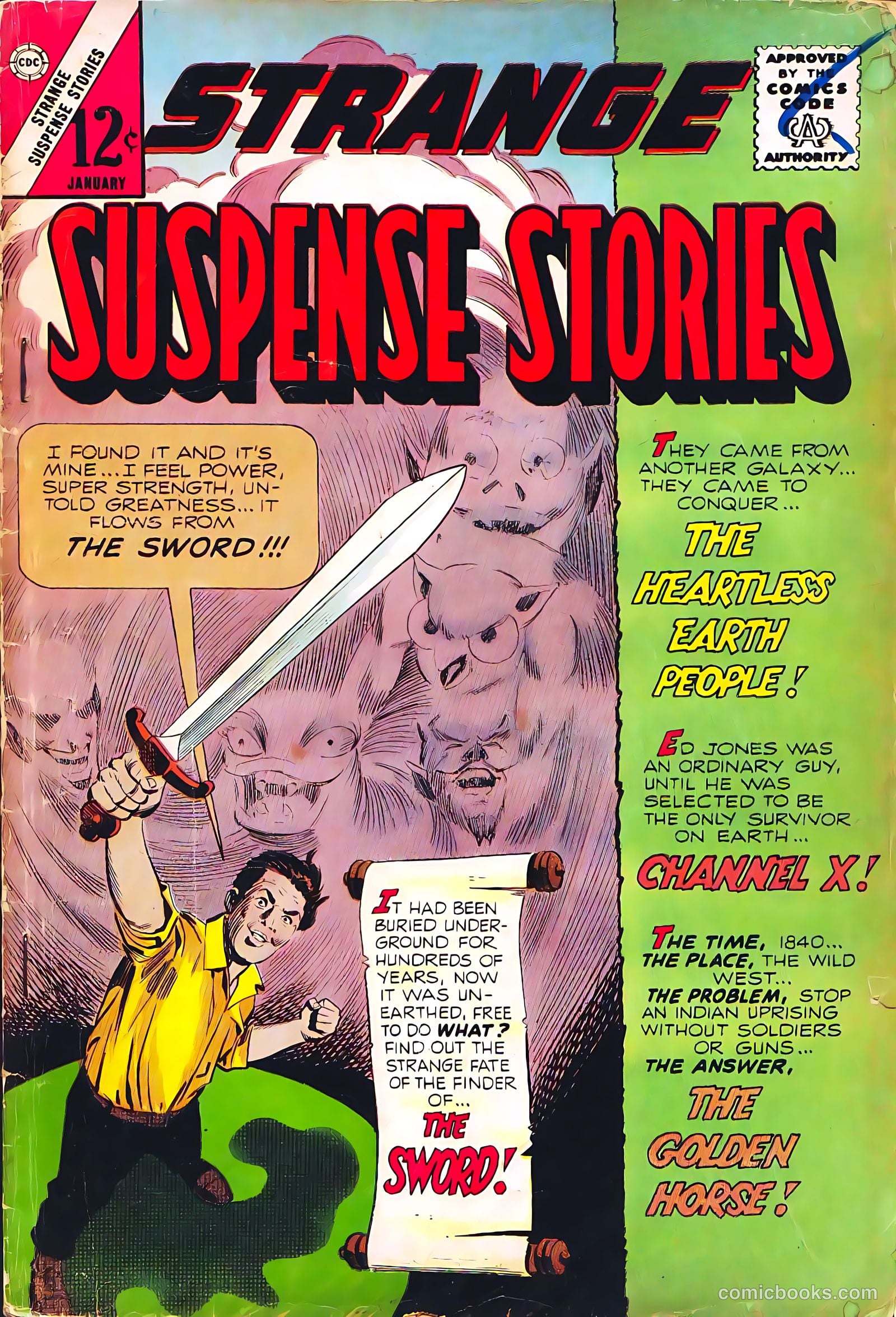 Strange Suspense Stories #73 — page 1 of 36