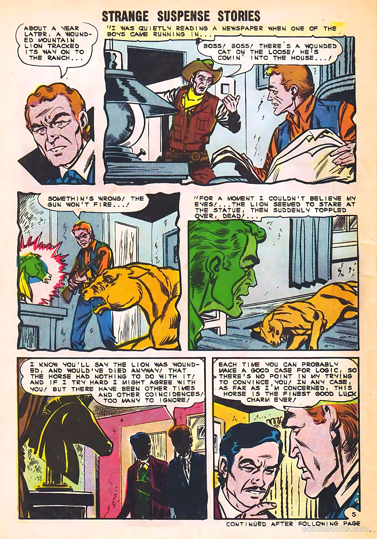Strange Suspense Stories #73 — page 30 of 36