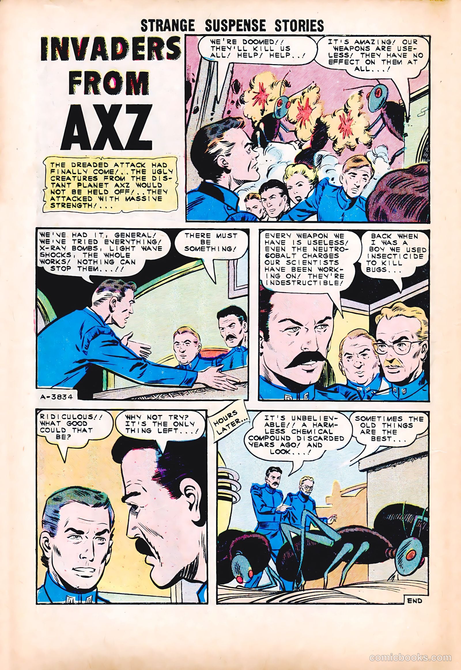 Strange Suspense Stories #74 — page 10 of 36