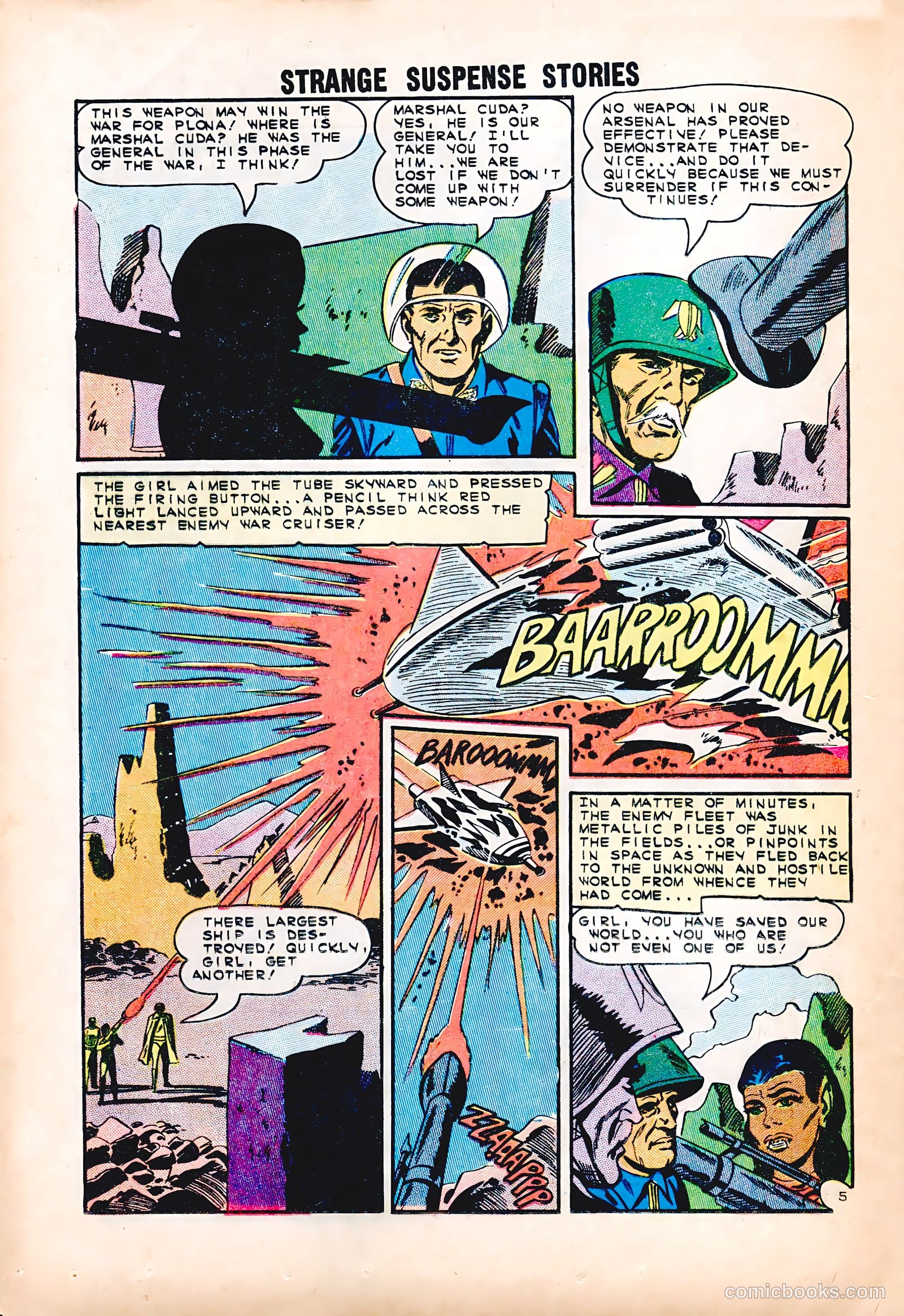Strange Suspense Stories #74 — page 16 of 36