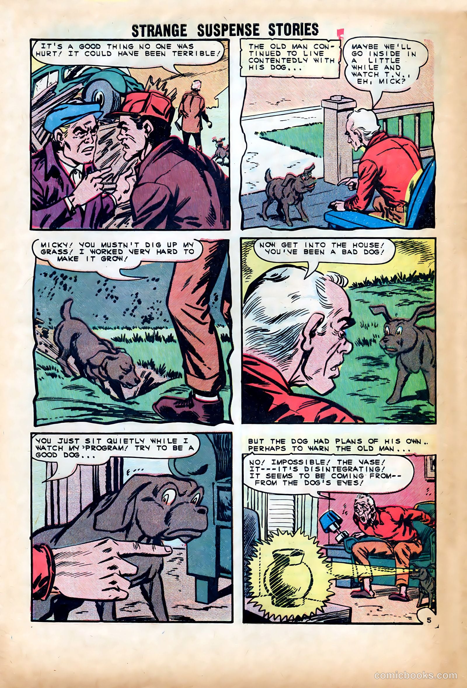 Strange Suspense Stories #74 — page 32 of 36