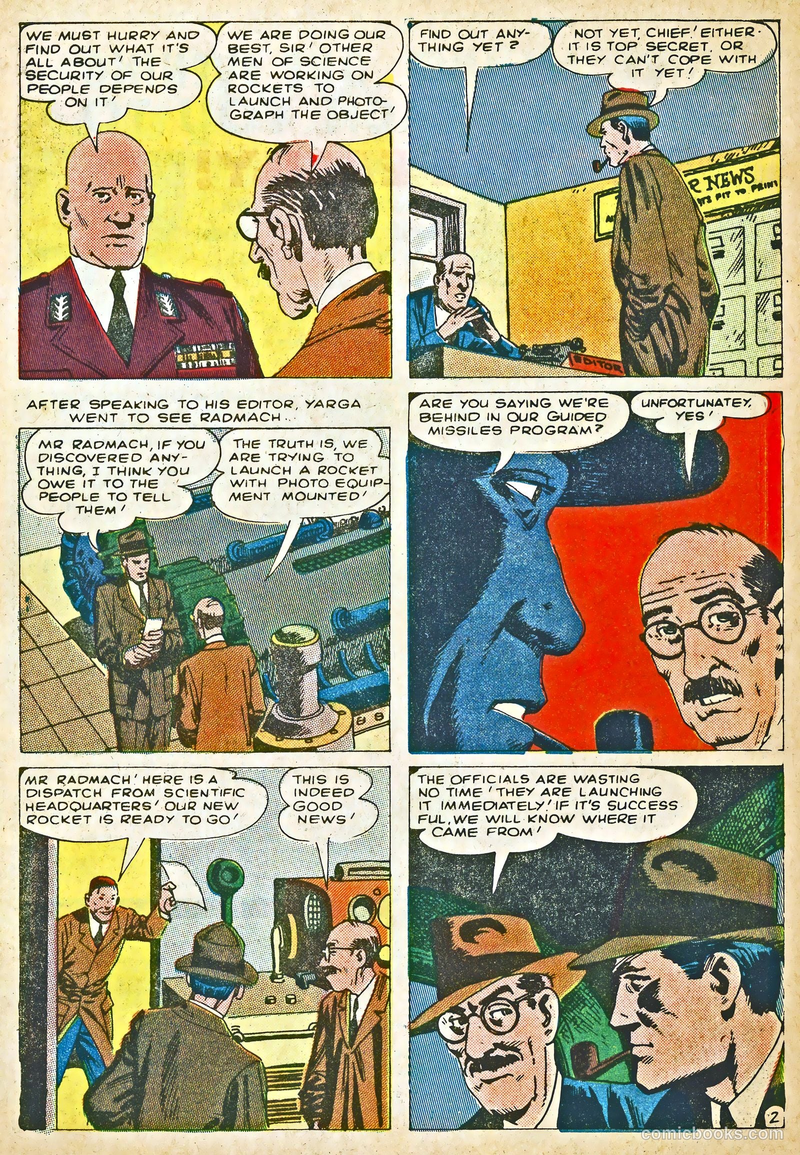 Strange Suspense Stories #75 — page 32 of 36