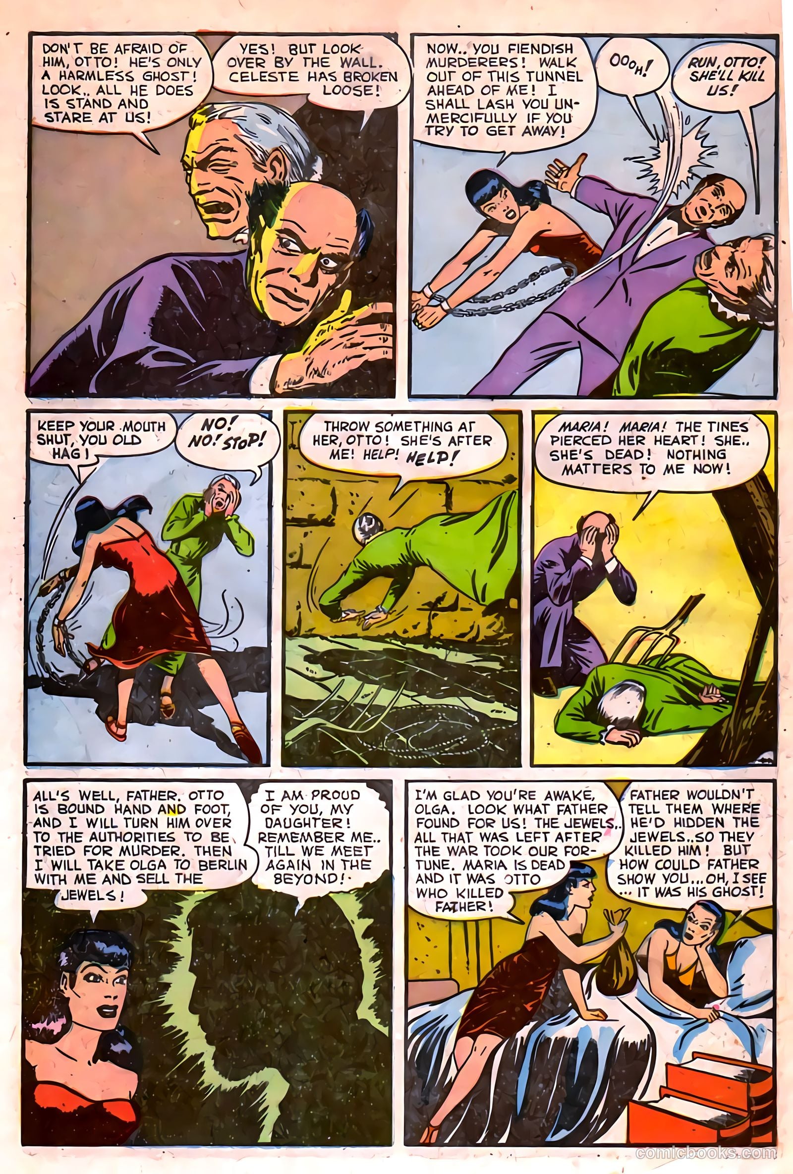 Strange Terrors #1 — page 34 of 36