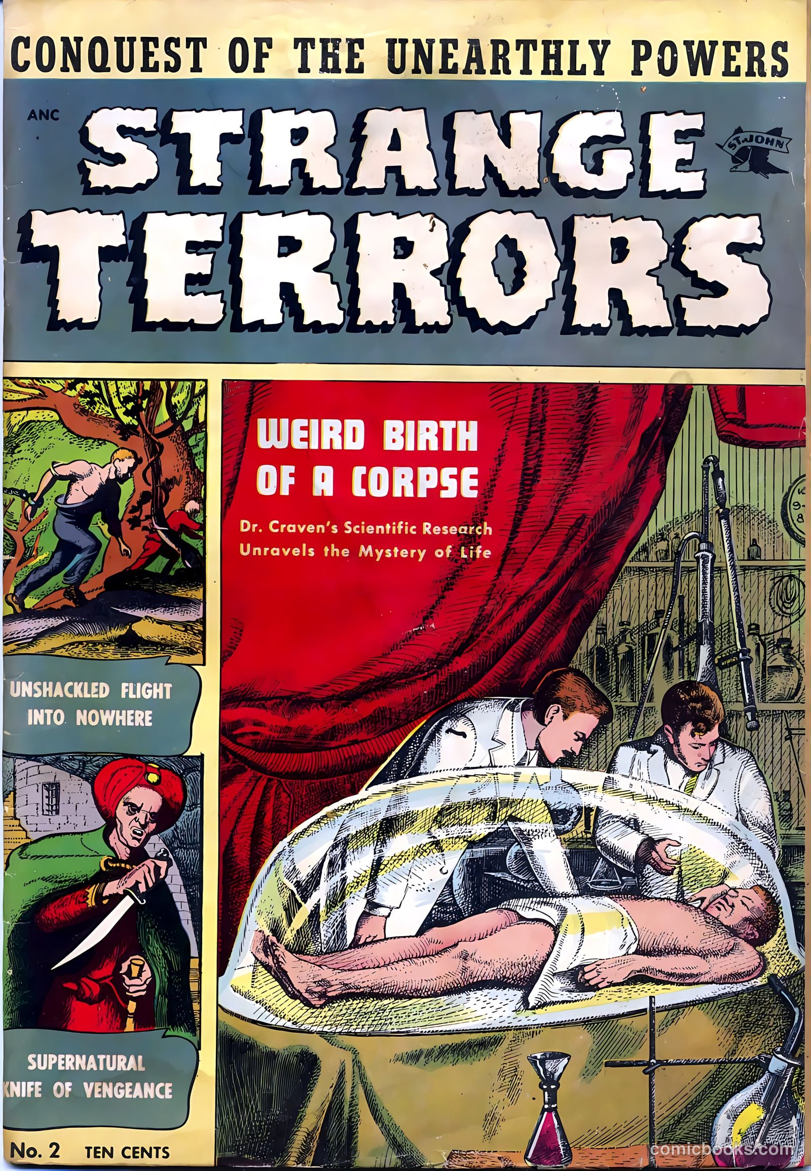 Strange Terrors #2 — page 1 of 36