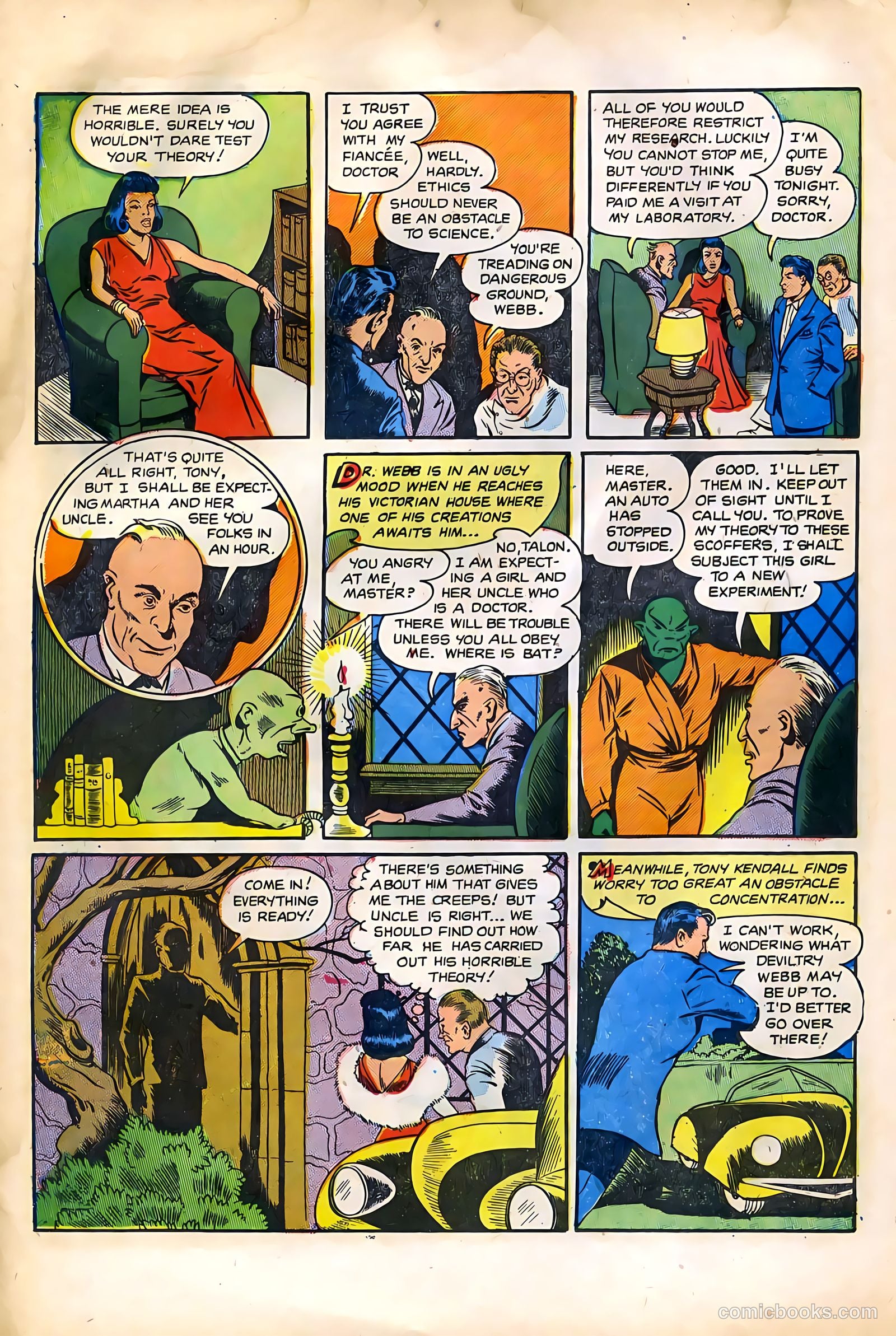 Strange Terrors #2 — page 16 of 36