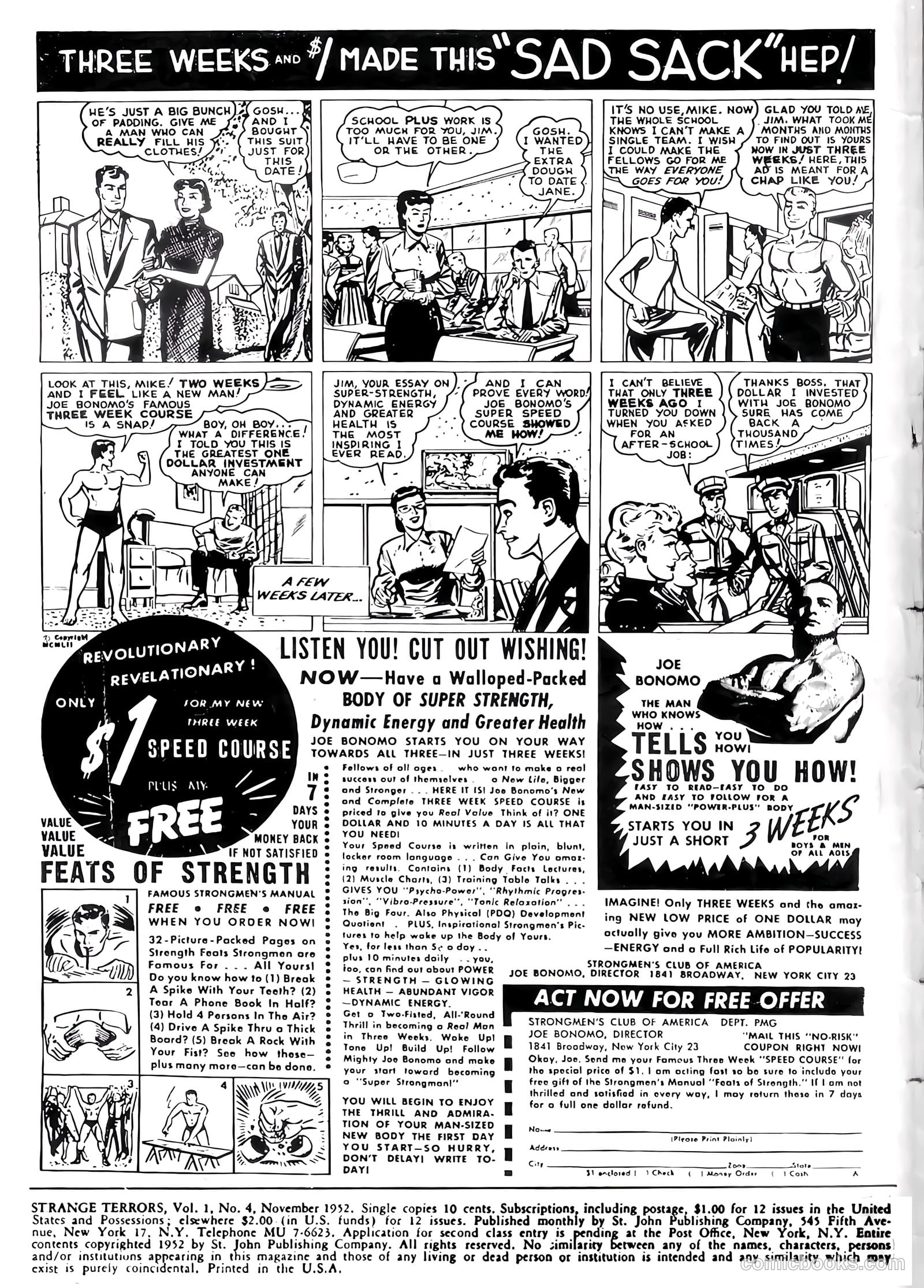 Strange Terrors #4 — page 2 of 36