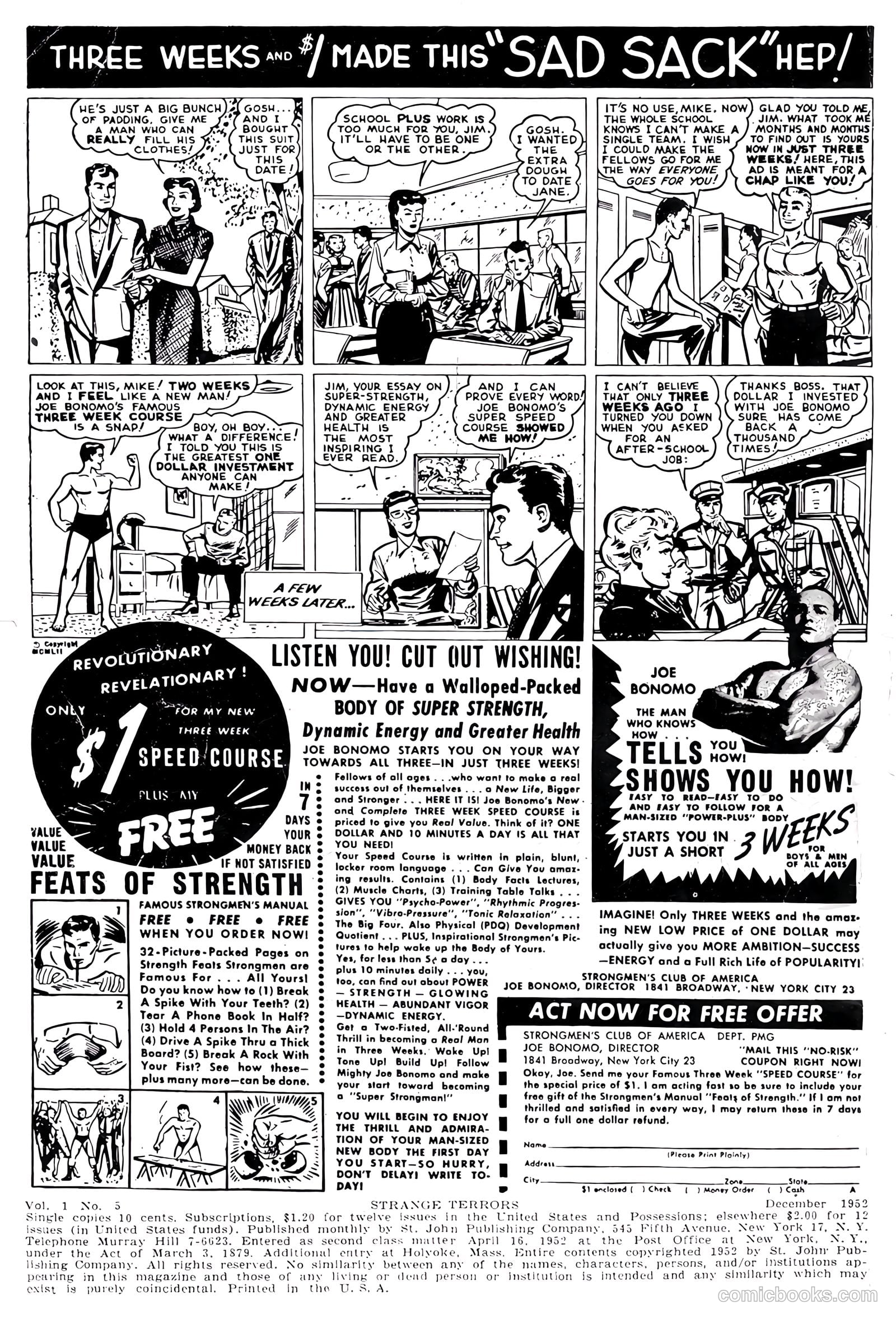 Strange Terrors #5 — page 2 of 35