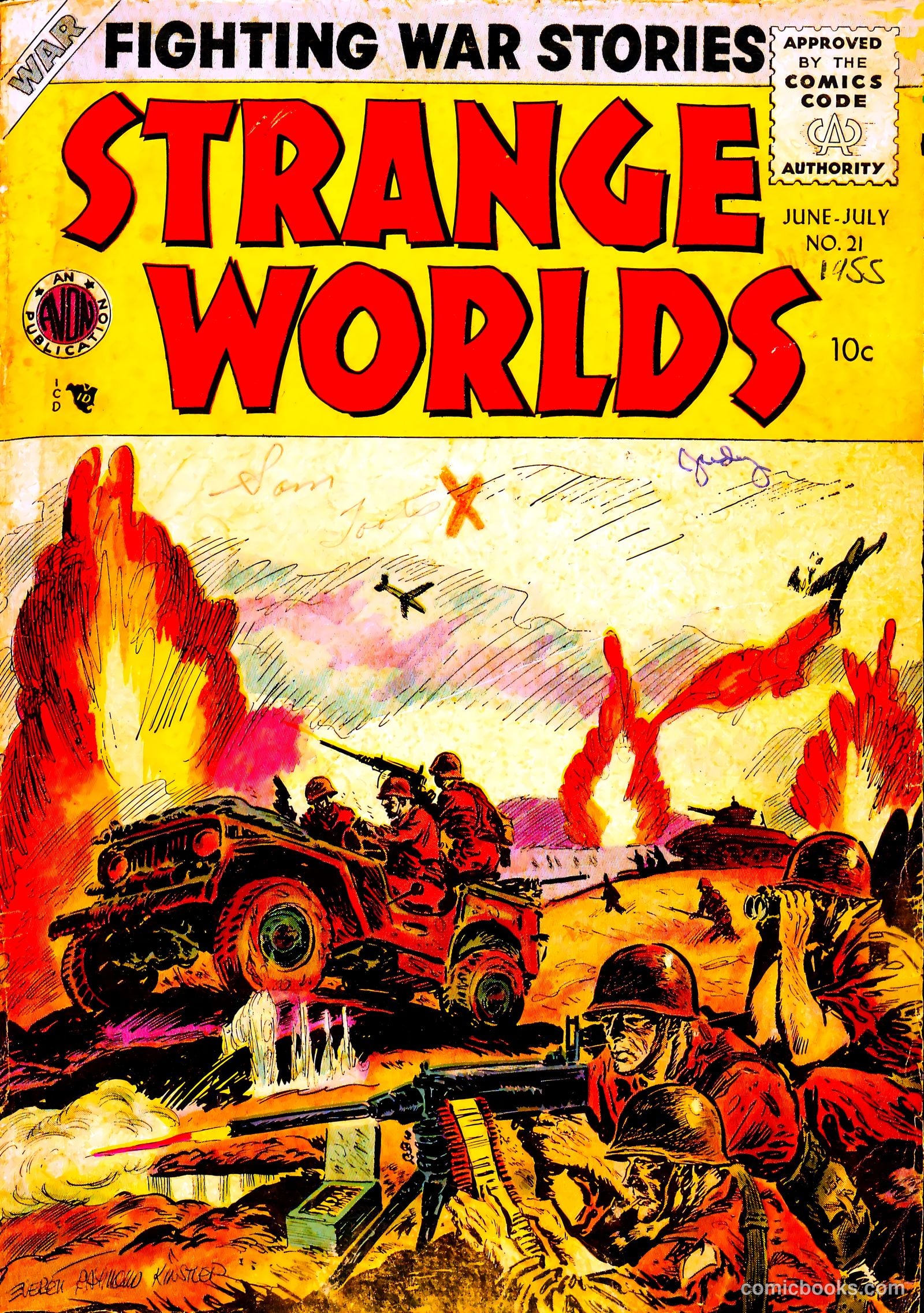 Strange Worlds #21 — page 1 of 36