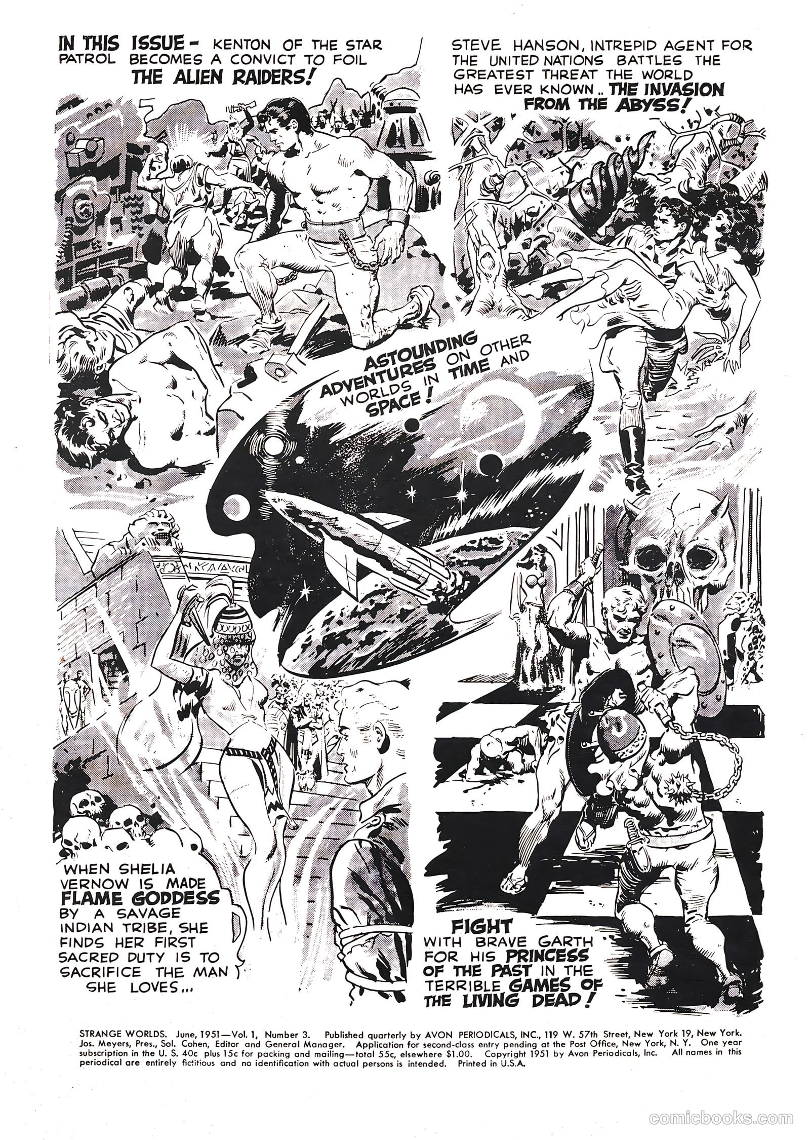 Strange Worlds #3 — page 2 of 36