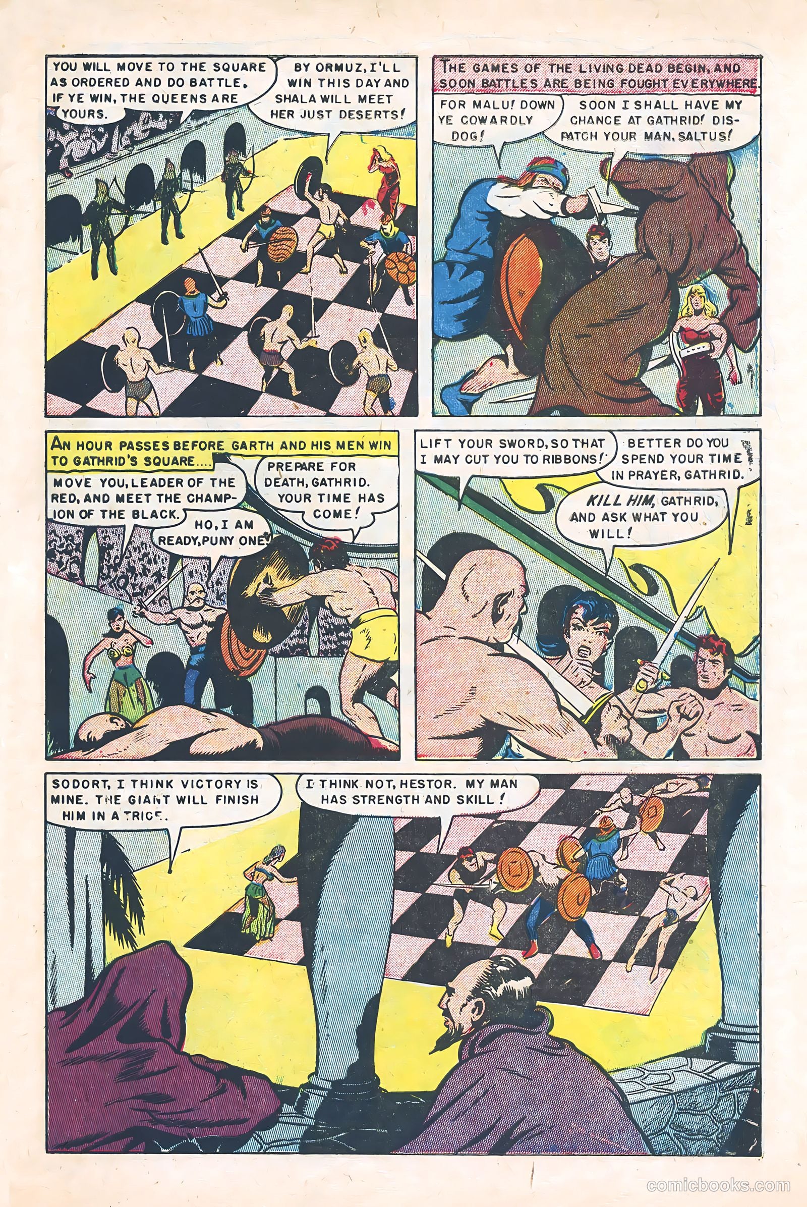 Strange Worlds #3 — page 31 of 36