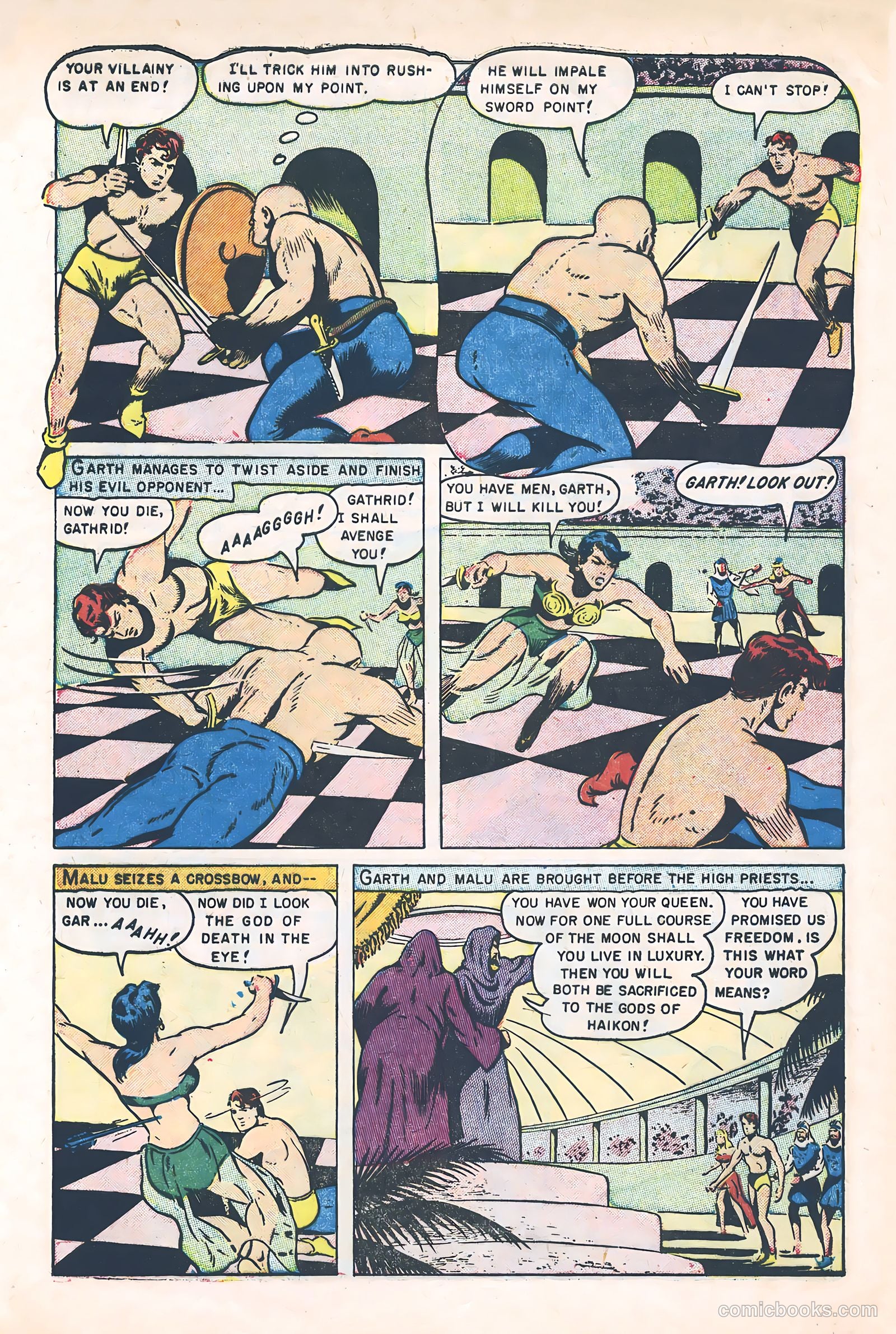 Strange Worlds #3 — page 32 of 36