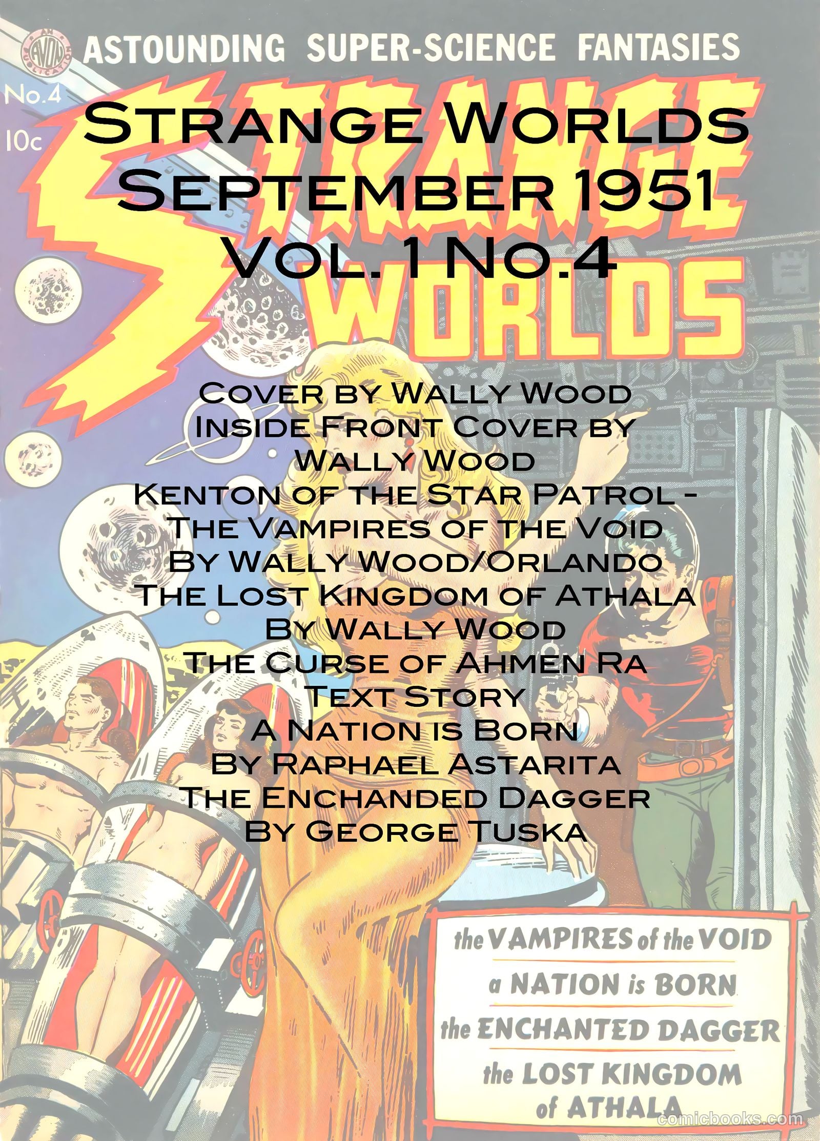 Strange Worlds #4 — page 37 of 37