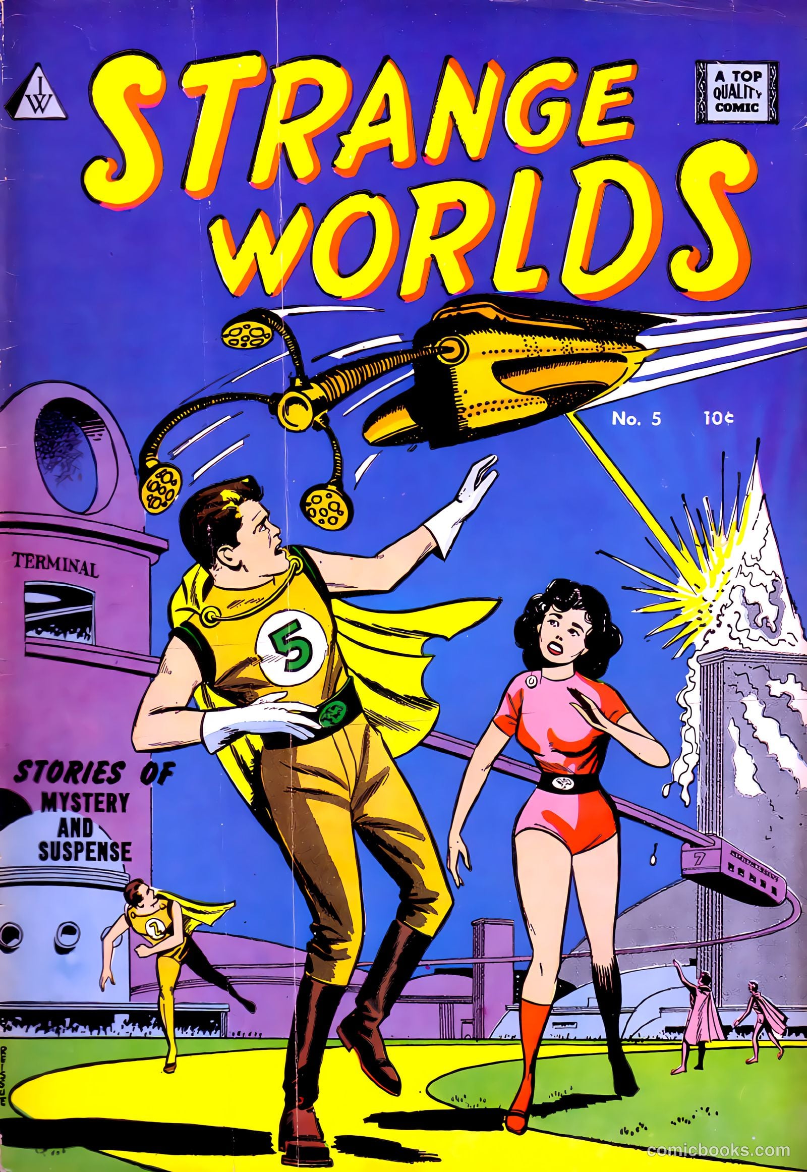 Strange Worlds #5 — page 1 of 36