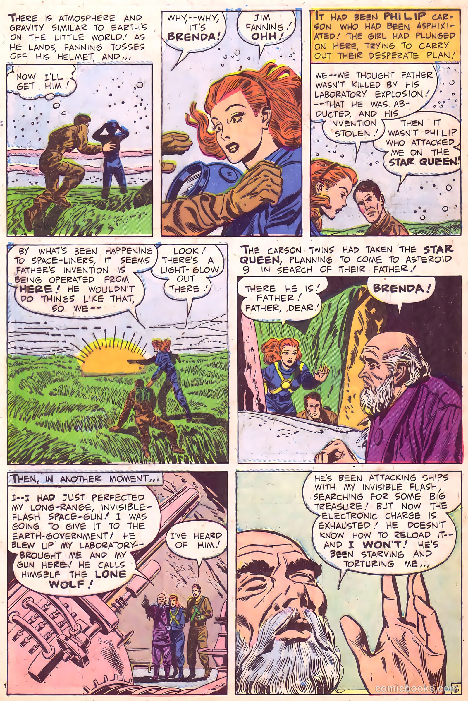 Strange Worlds #5 — page 32 of 36