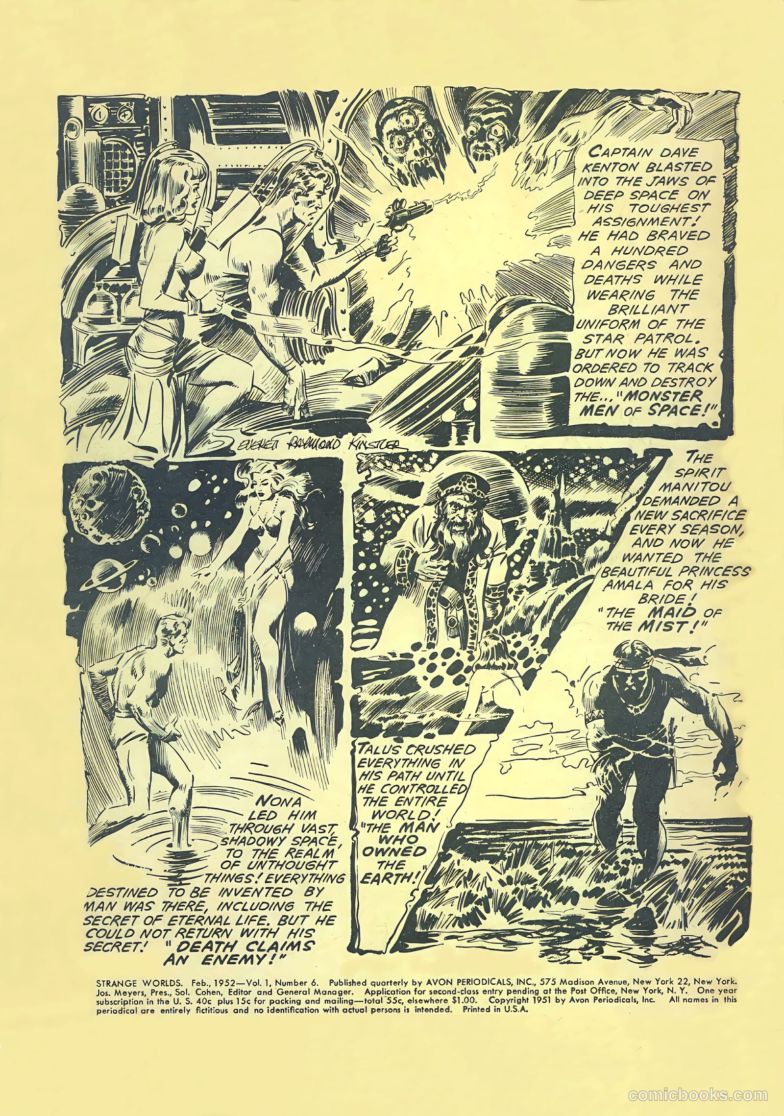 Strange Worlds #6 — page 2 of 36
