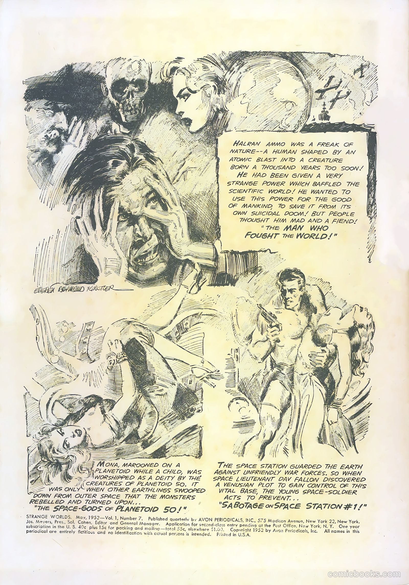 Strange Worlds #7 — page 2 of 36