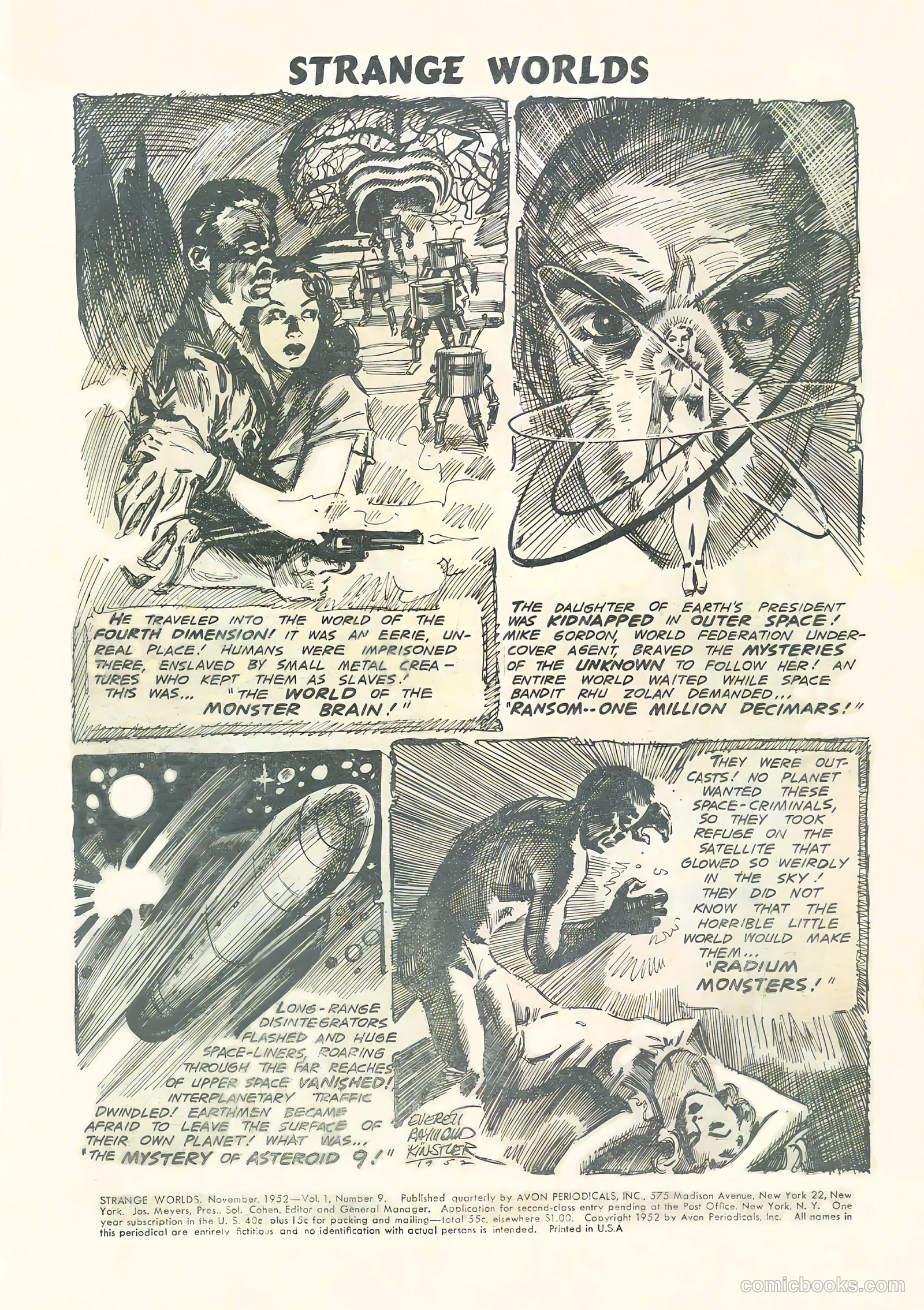 Strange Worlds #9 — page 2 of 37