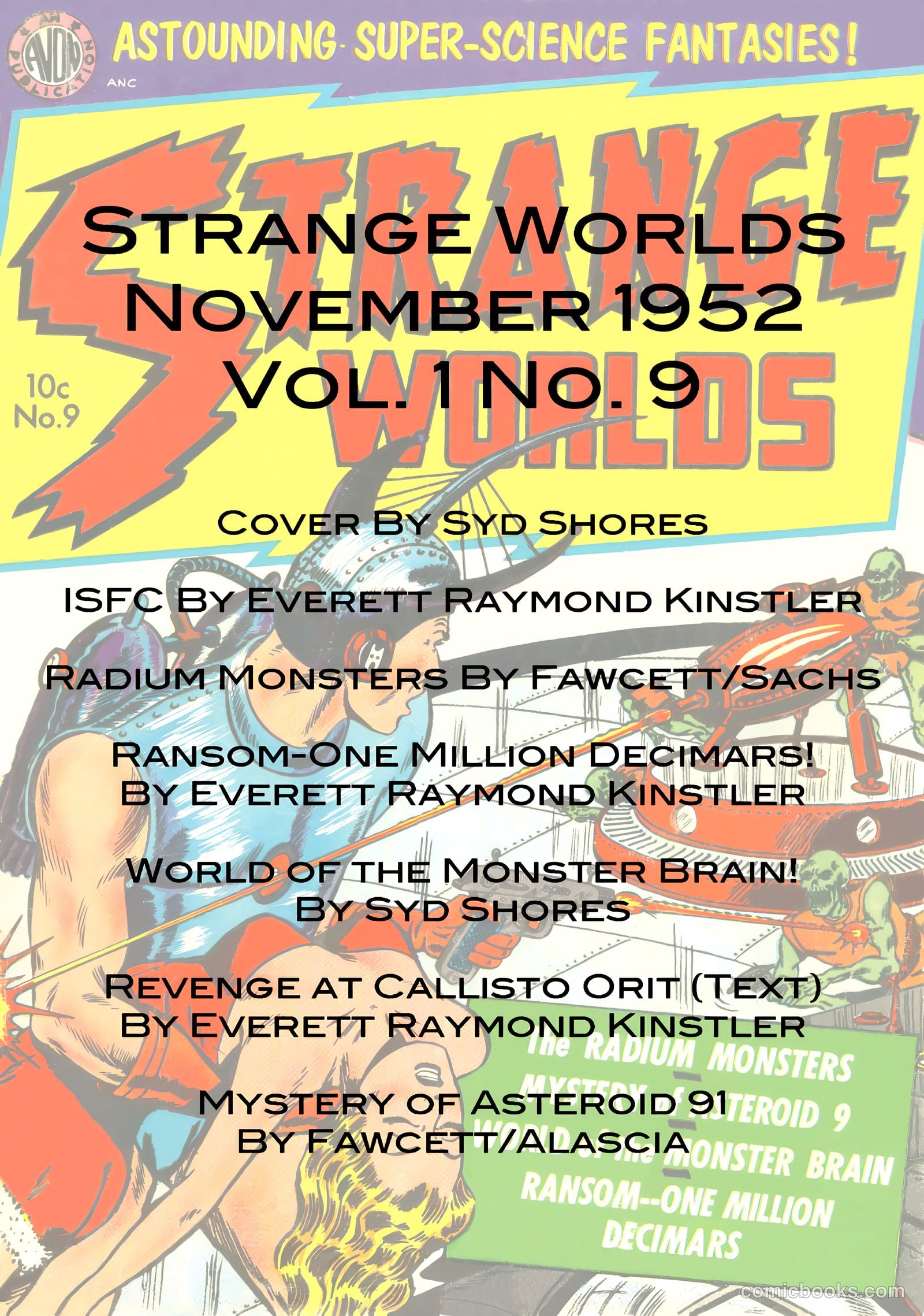Strange Worlds #9 — page 37 of 37
