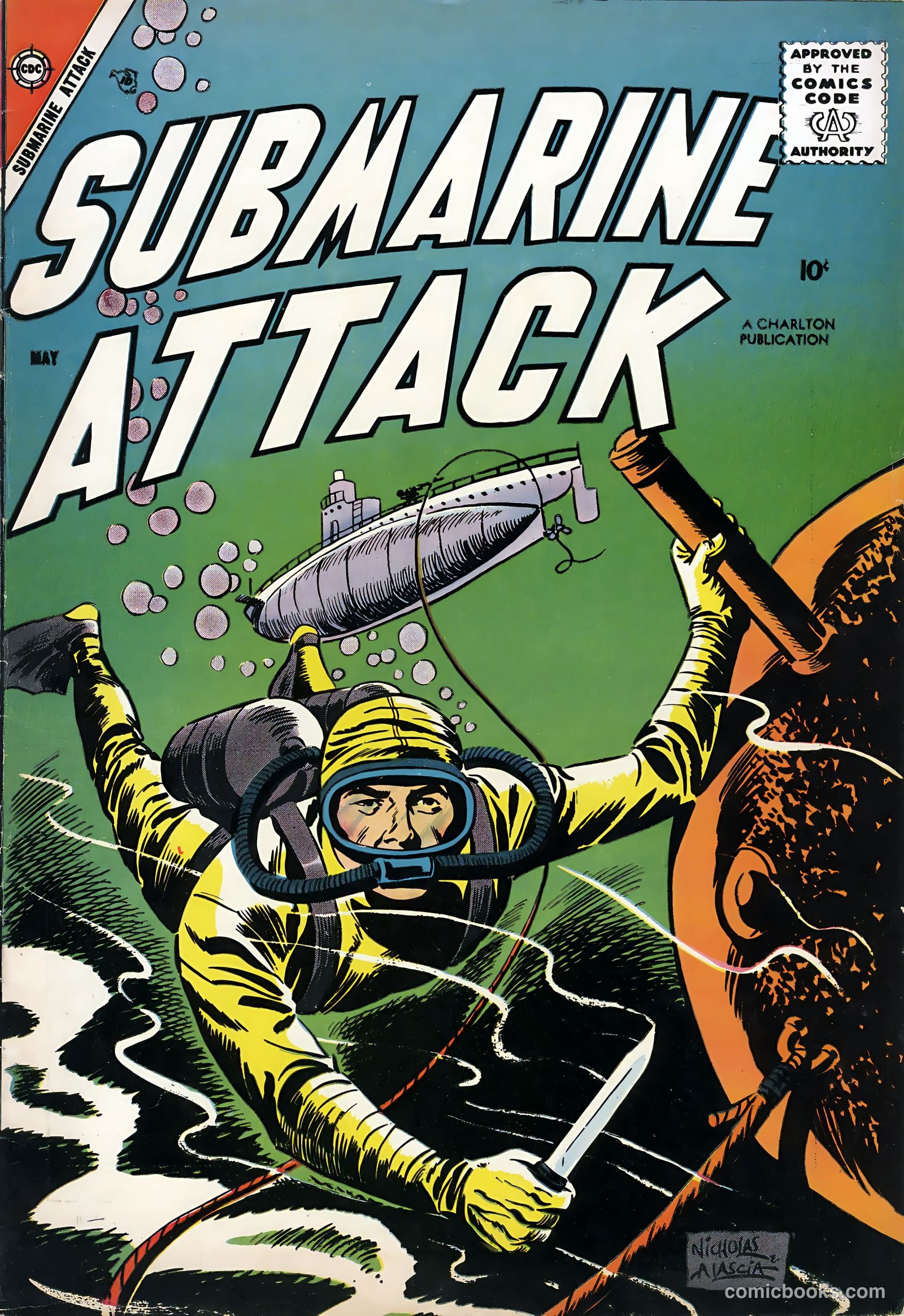 Submarine Attack #11 — page 1 of 36