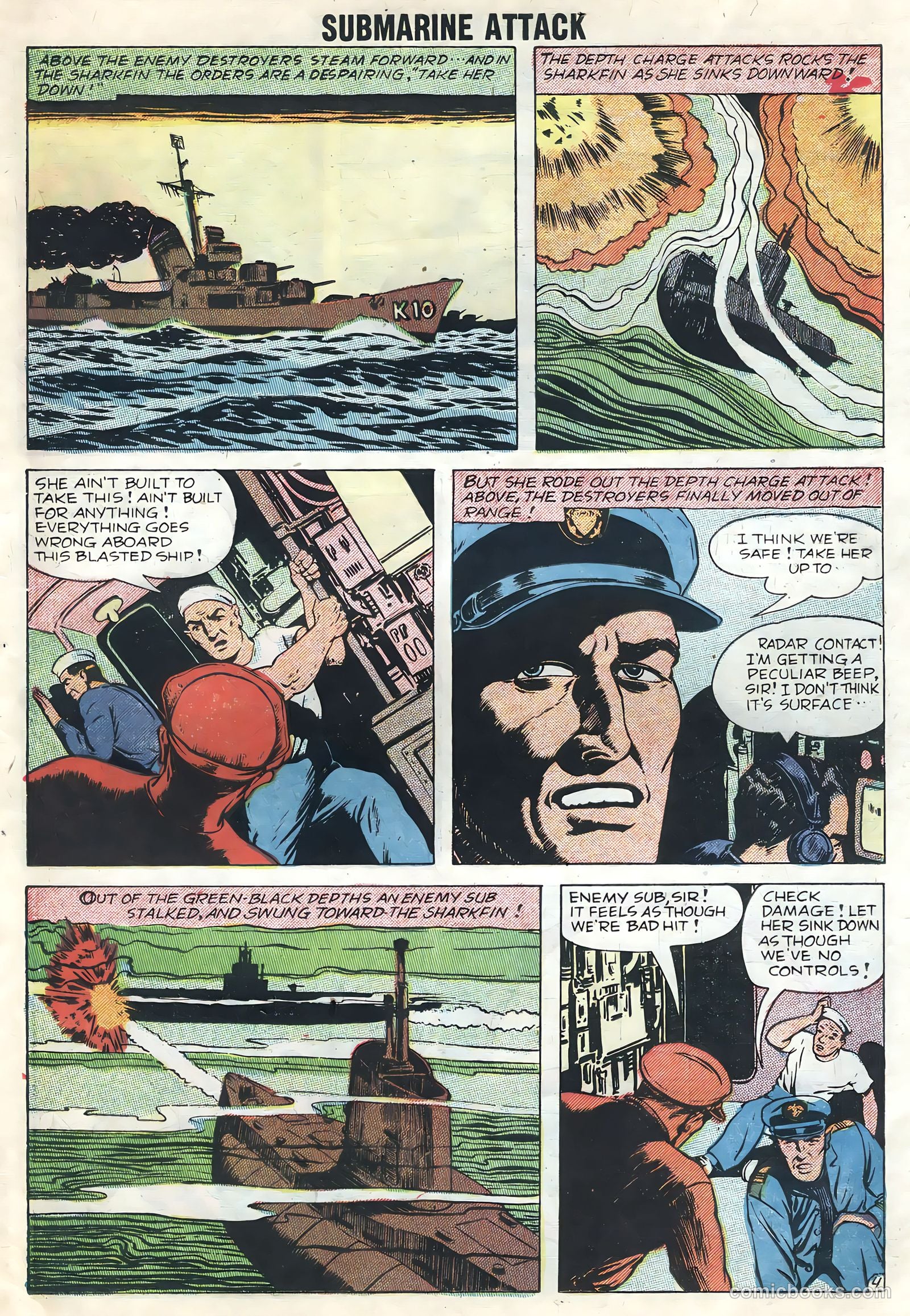 Submarine Attack #12 — page 19 of 36