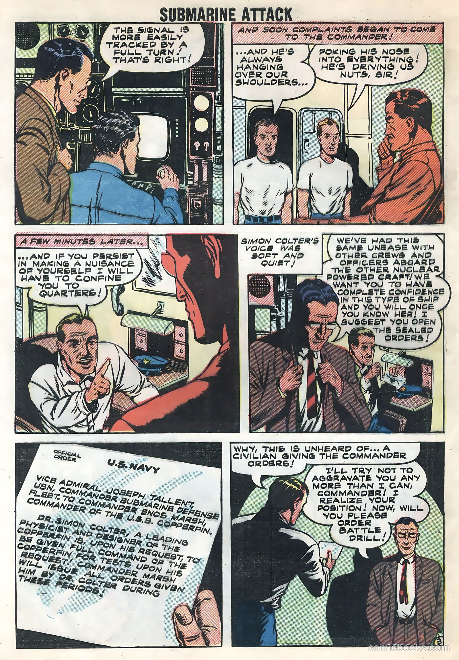 Submarine Attack #12 — page 28 of 36