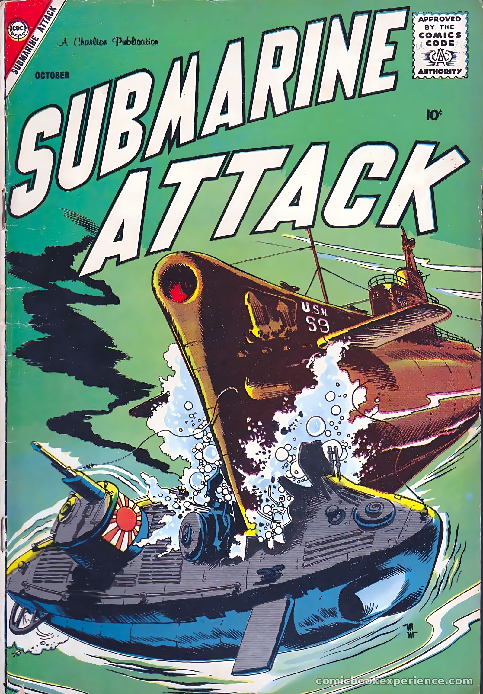 Submarine Attack #13 — page 1 of 36