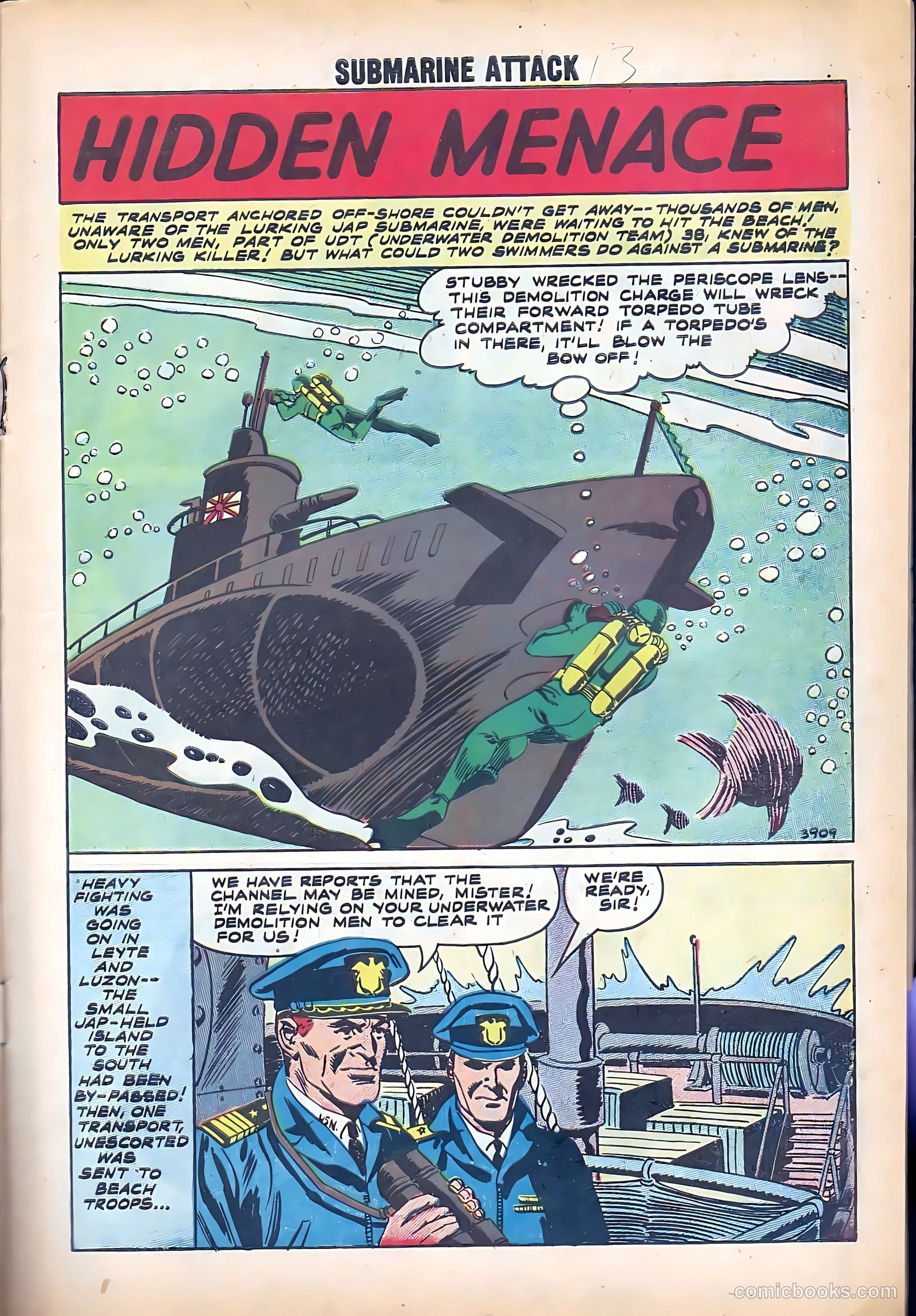 Submarine Attack #13 — page 3 of 36