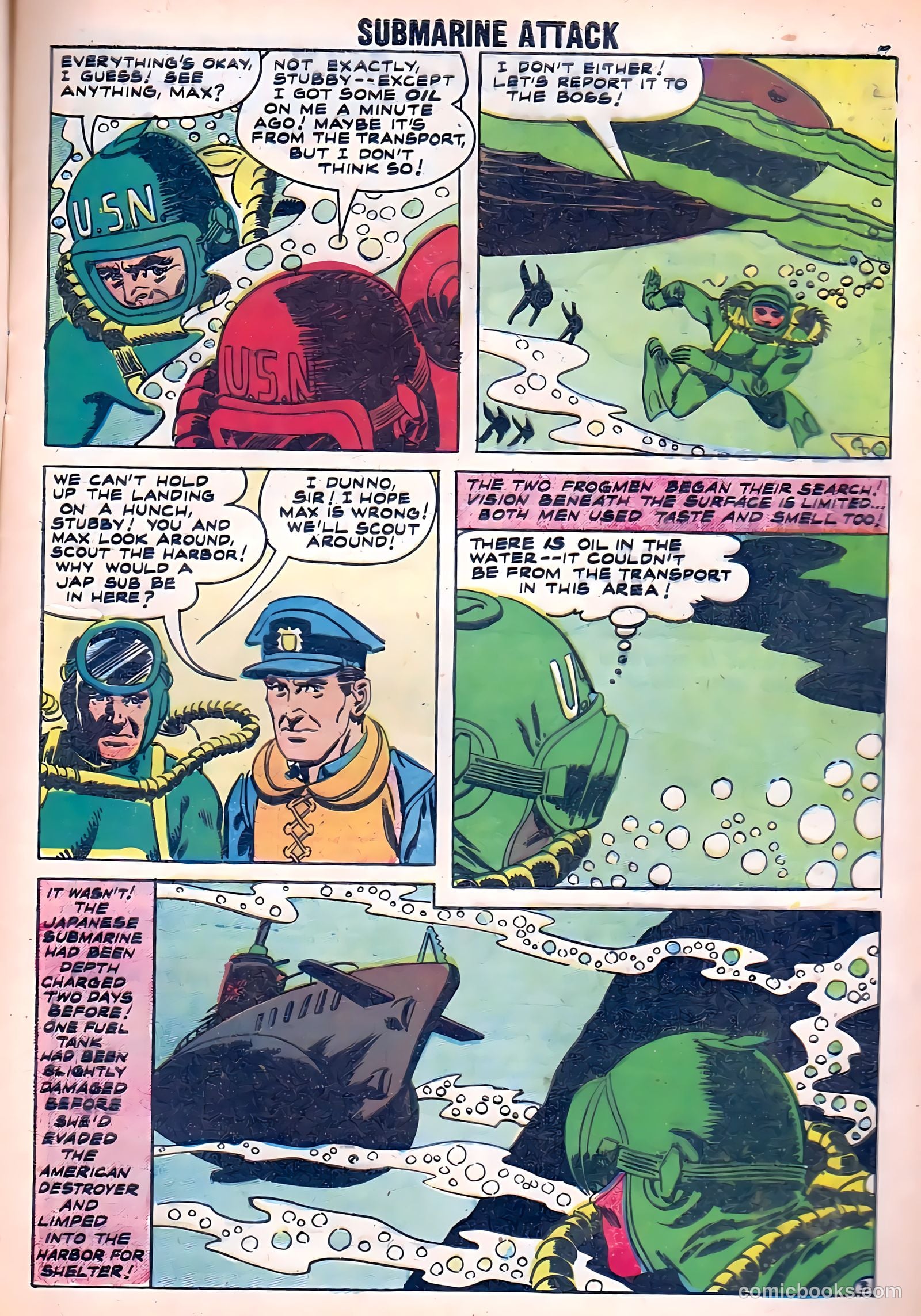 Submarine Attack #13 — page 5 of 36