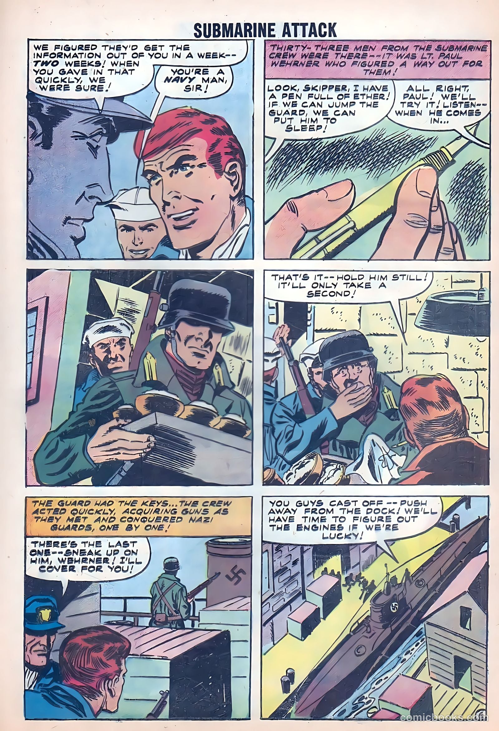 Submarine Attack #13 — page 25 of 36