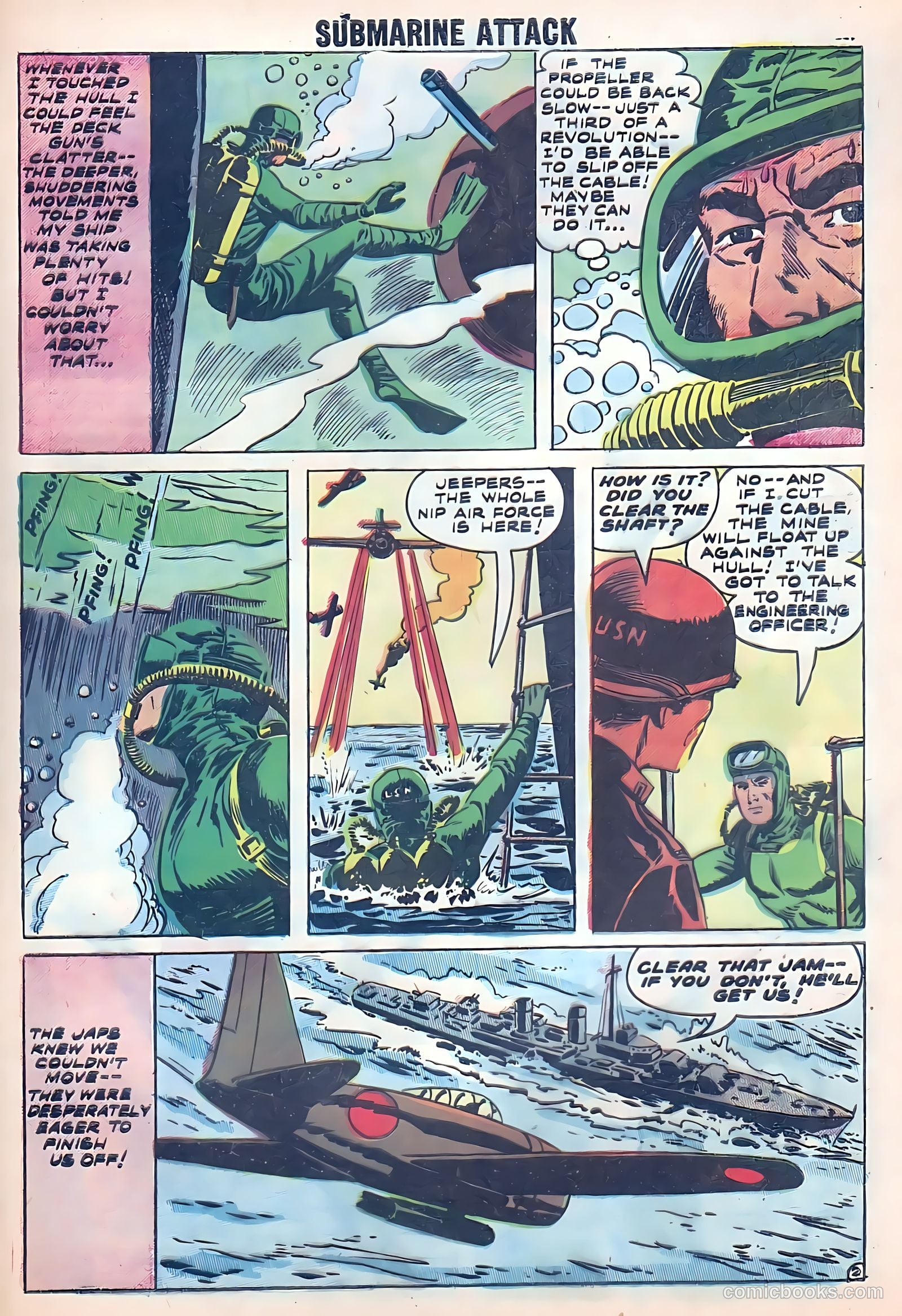 Submarine Attack #13 — page 29 of 36