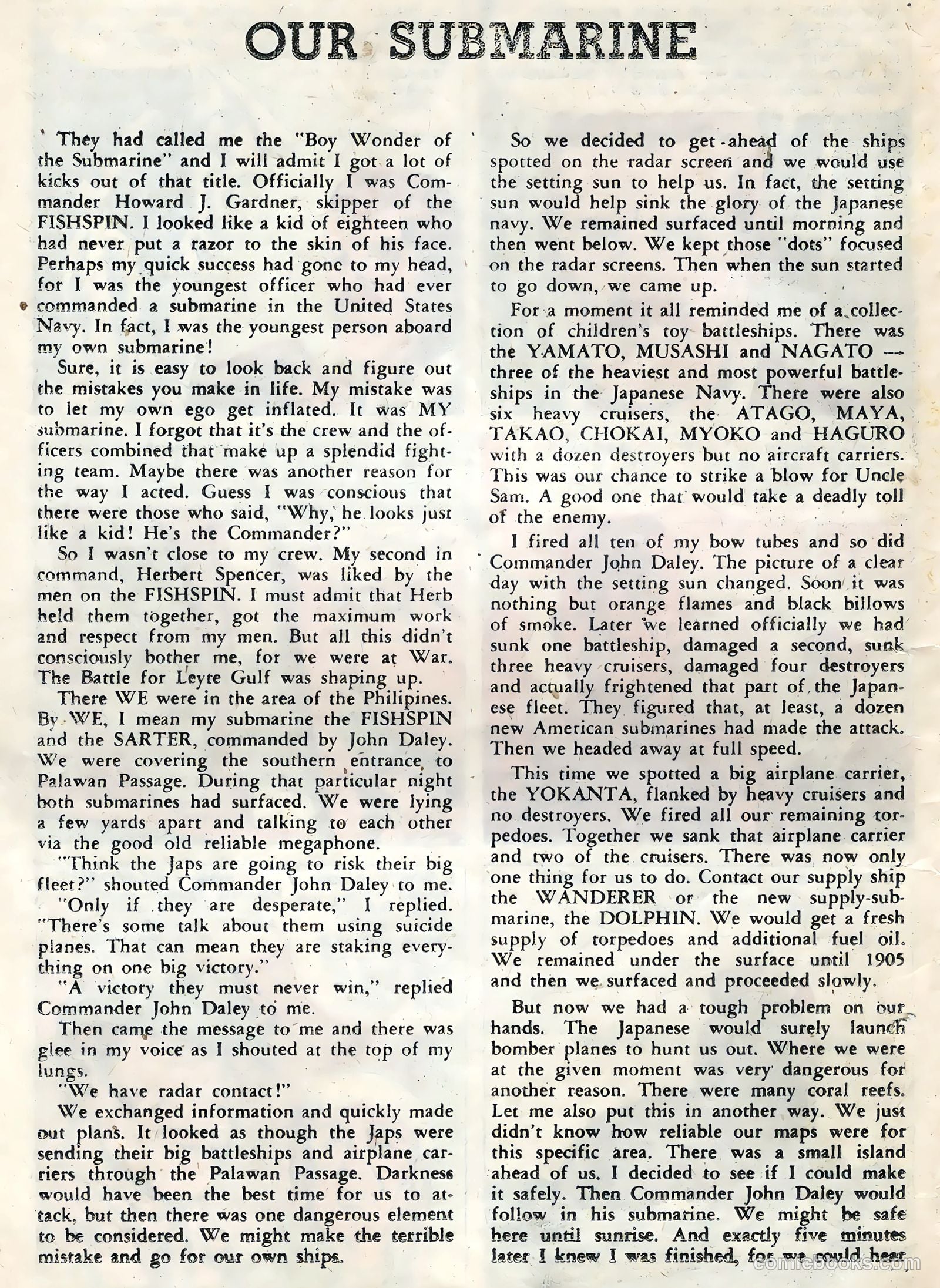 Submarine Attack #14 — page 20 of 36