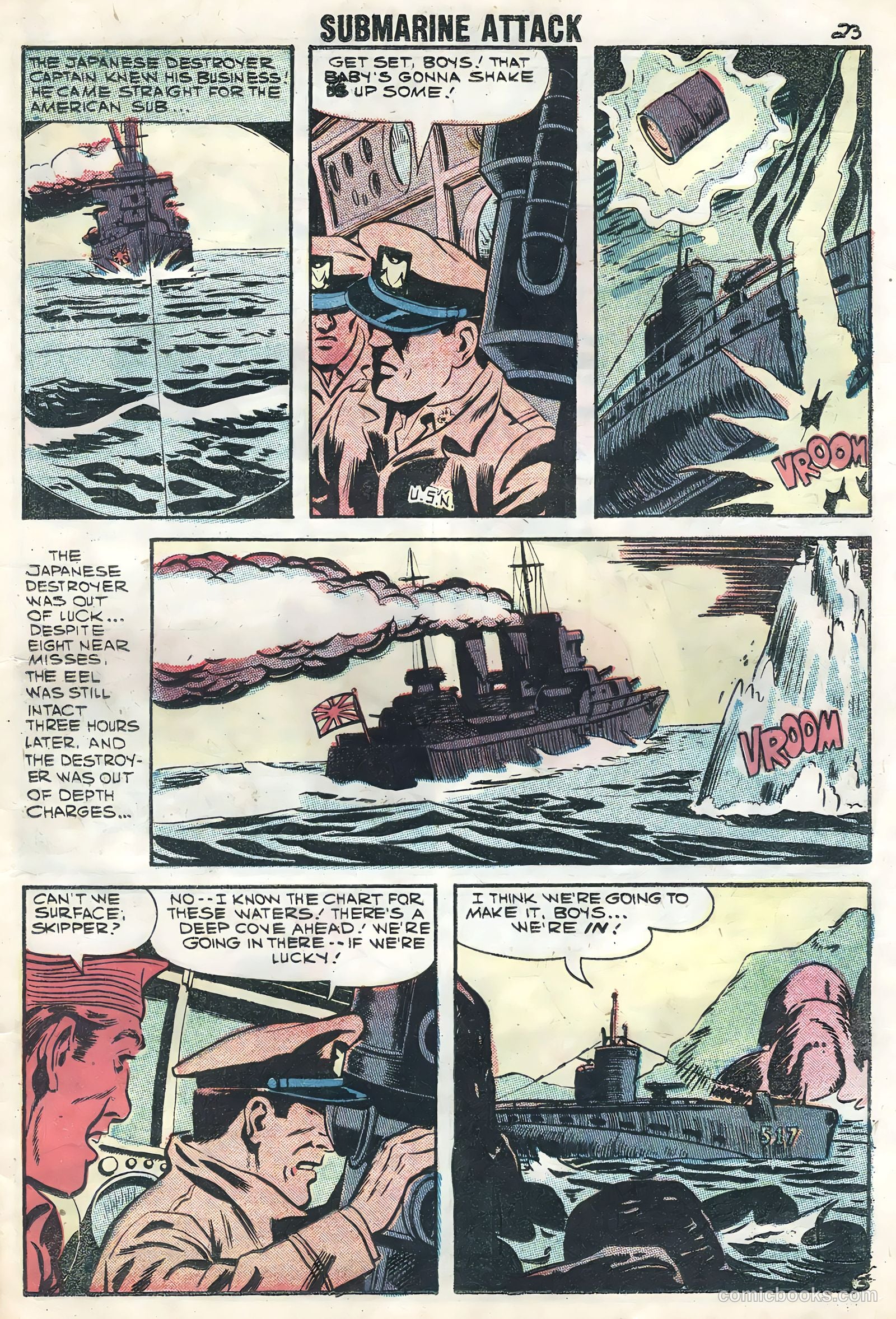 Submarine Attack #14 — page 25 of 36