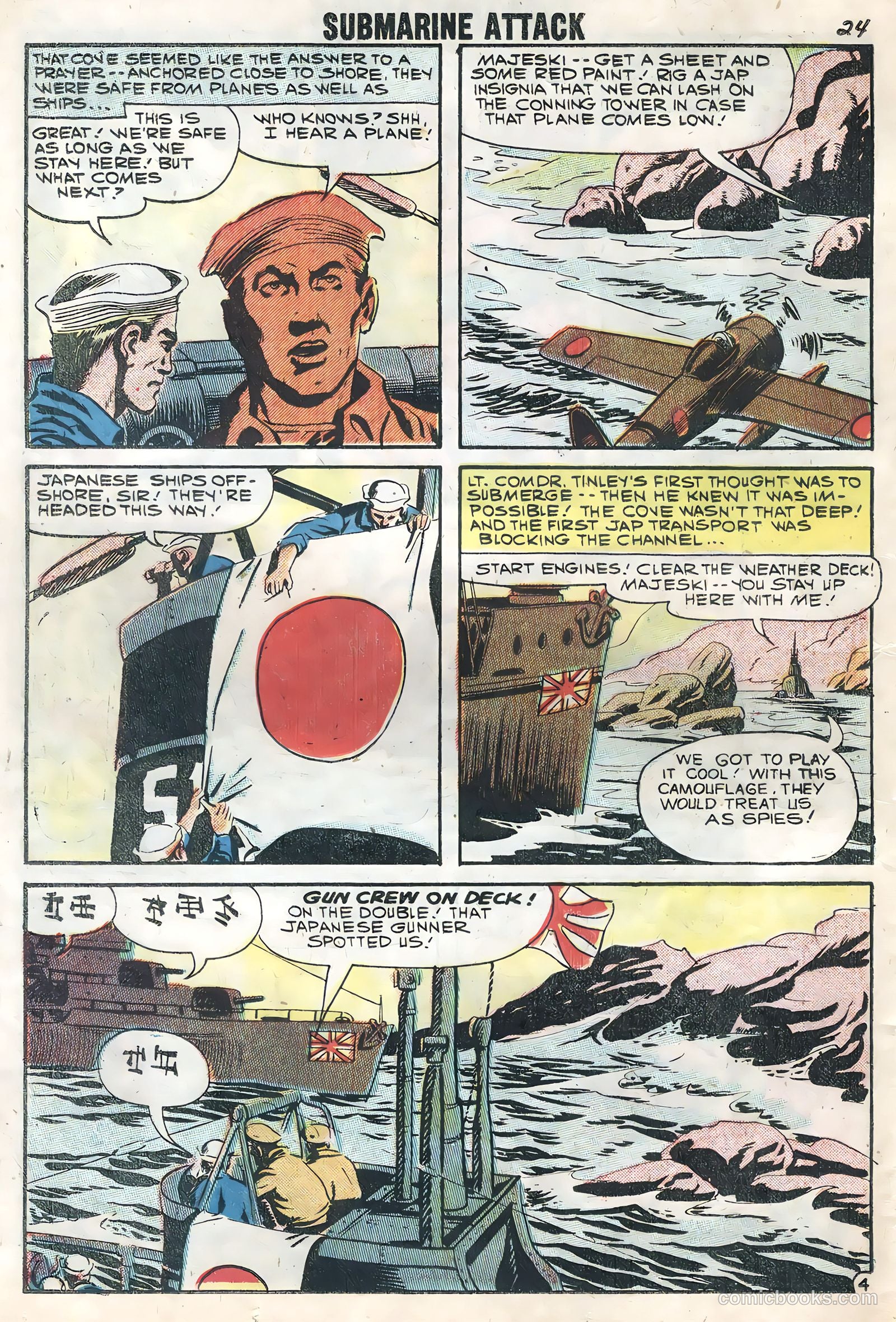 Submarine Attack #14 — page 26 of 36