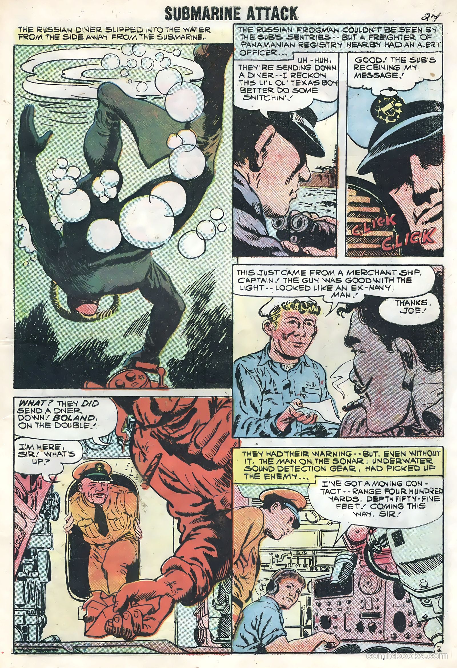 Submarine Attack #14 — page 29 of 36
