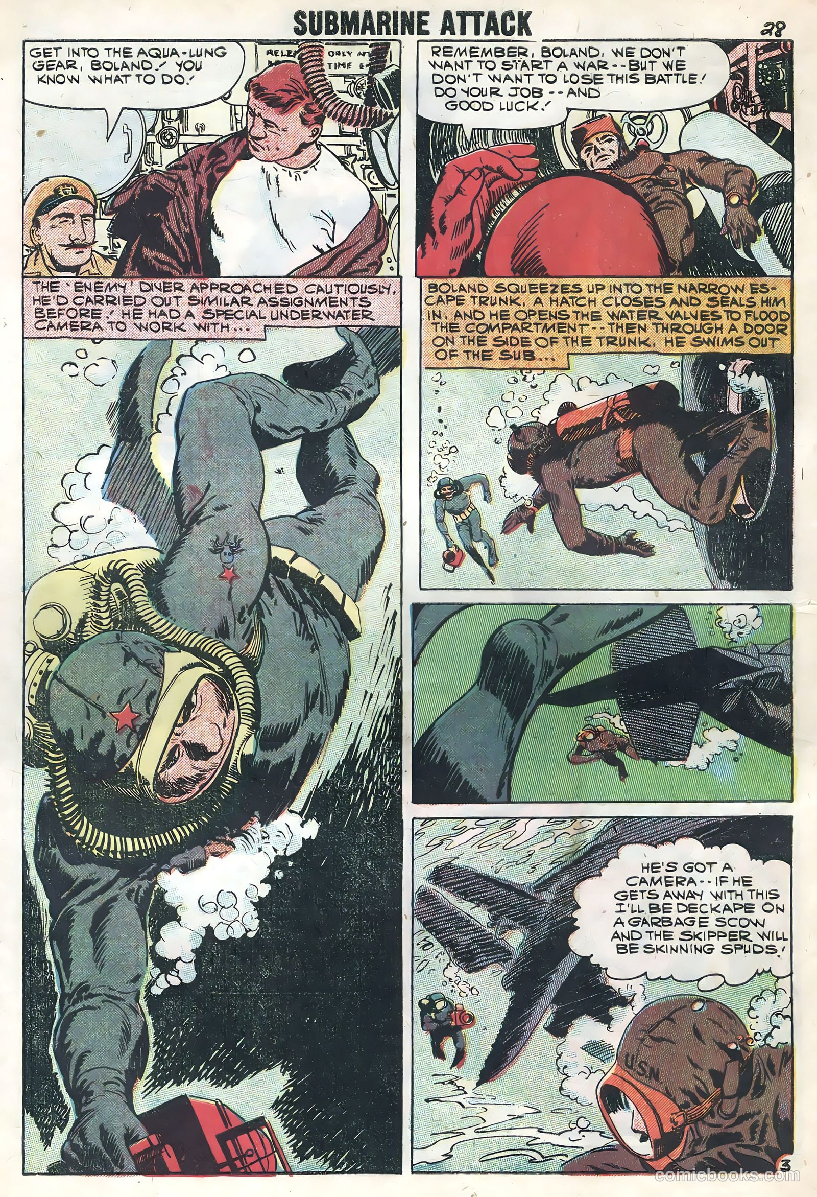 Submarine Attack #14 — page 30 of 36