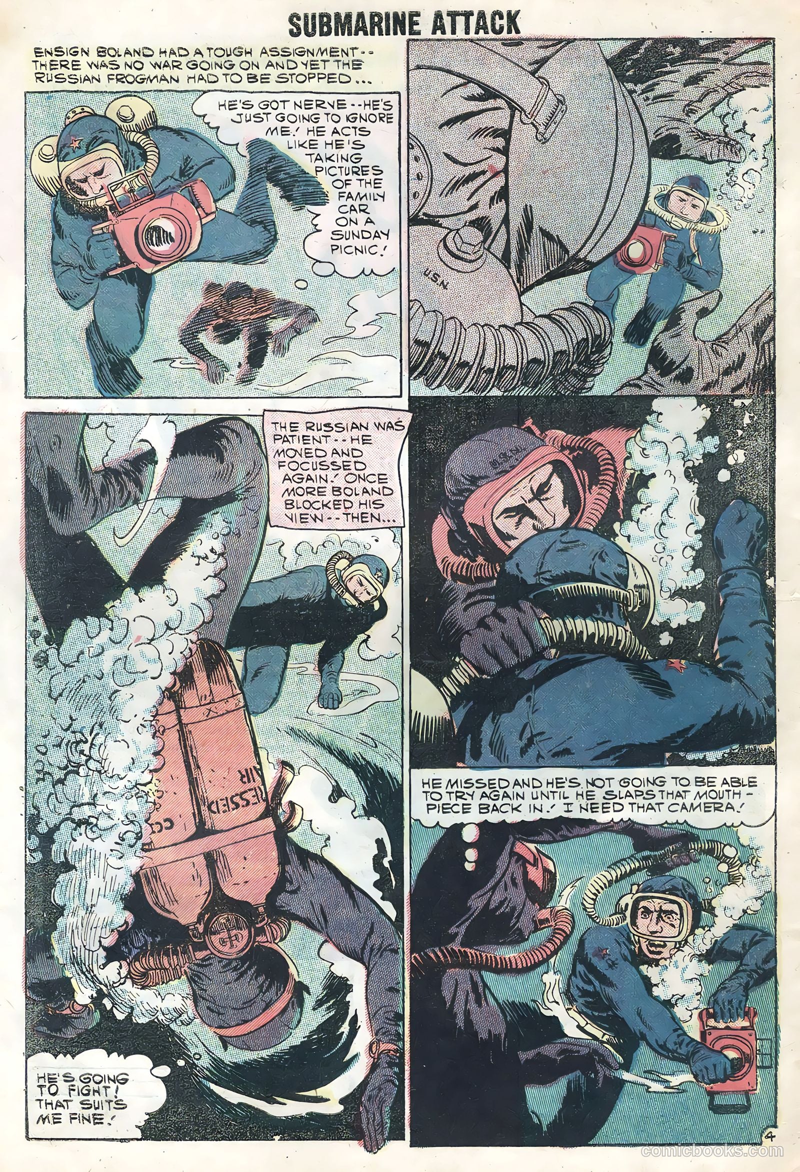 Submarine Attack #14 — page 32 of 36