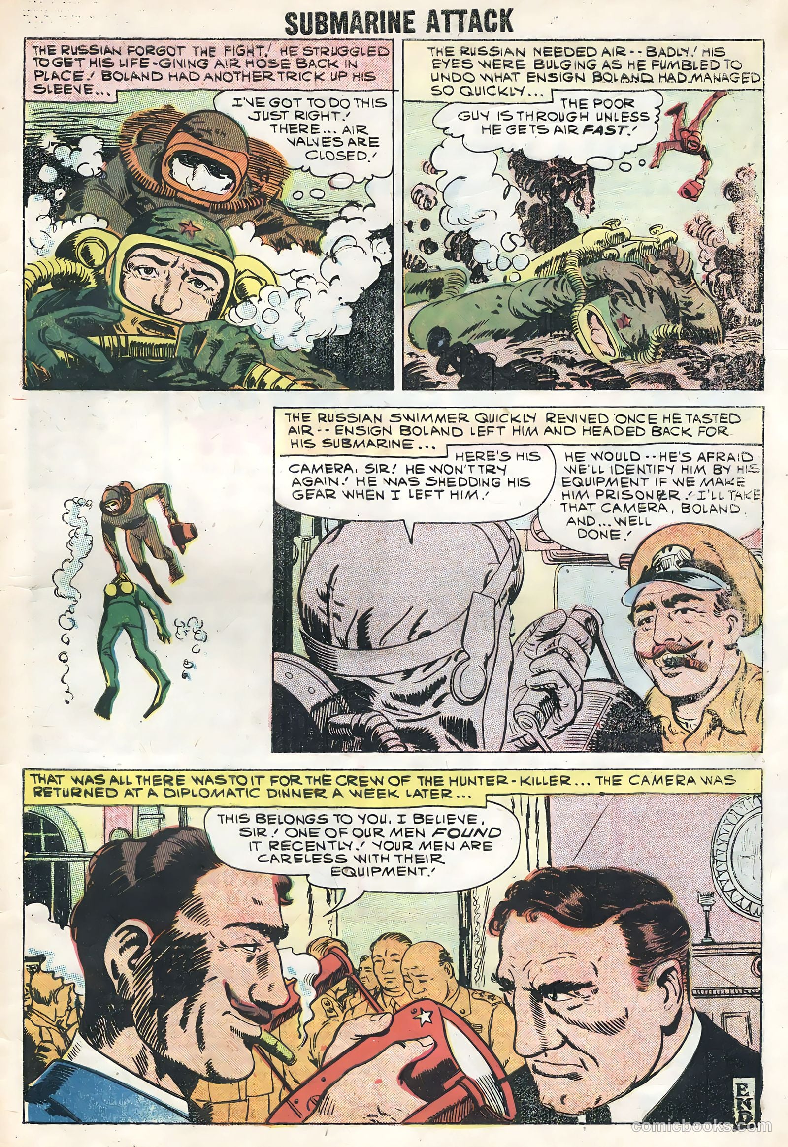 Submarine Attack #14 — page 33 of 36