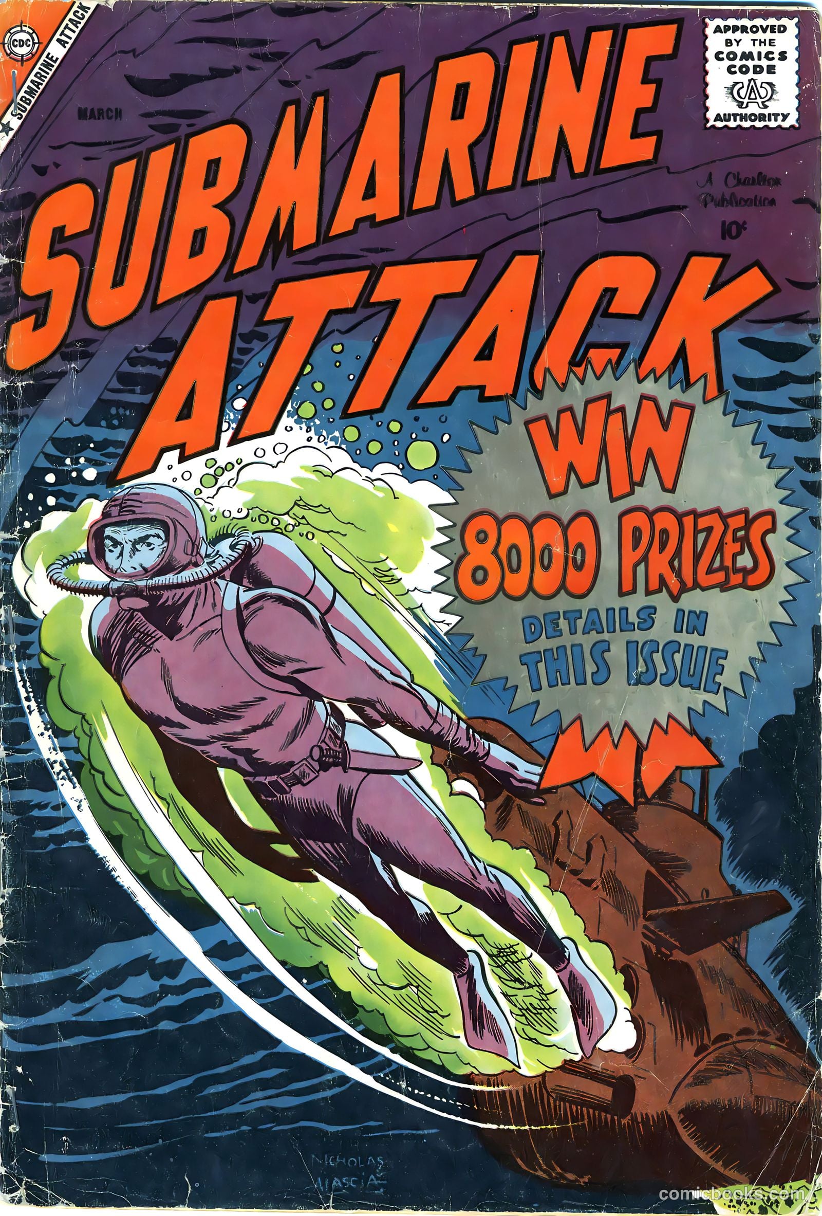 Submarine Attack #15 — page 1 of 35