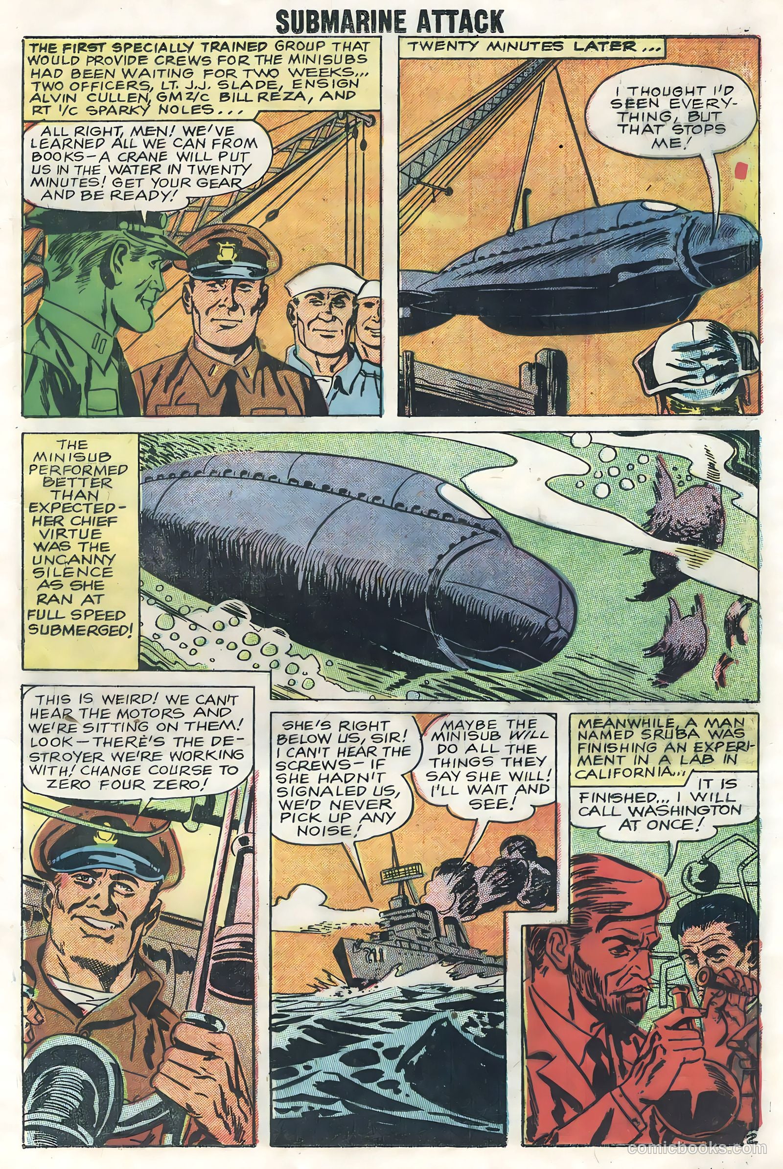 Submarine Attack #15 — page 16 of 35