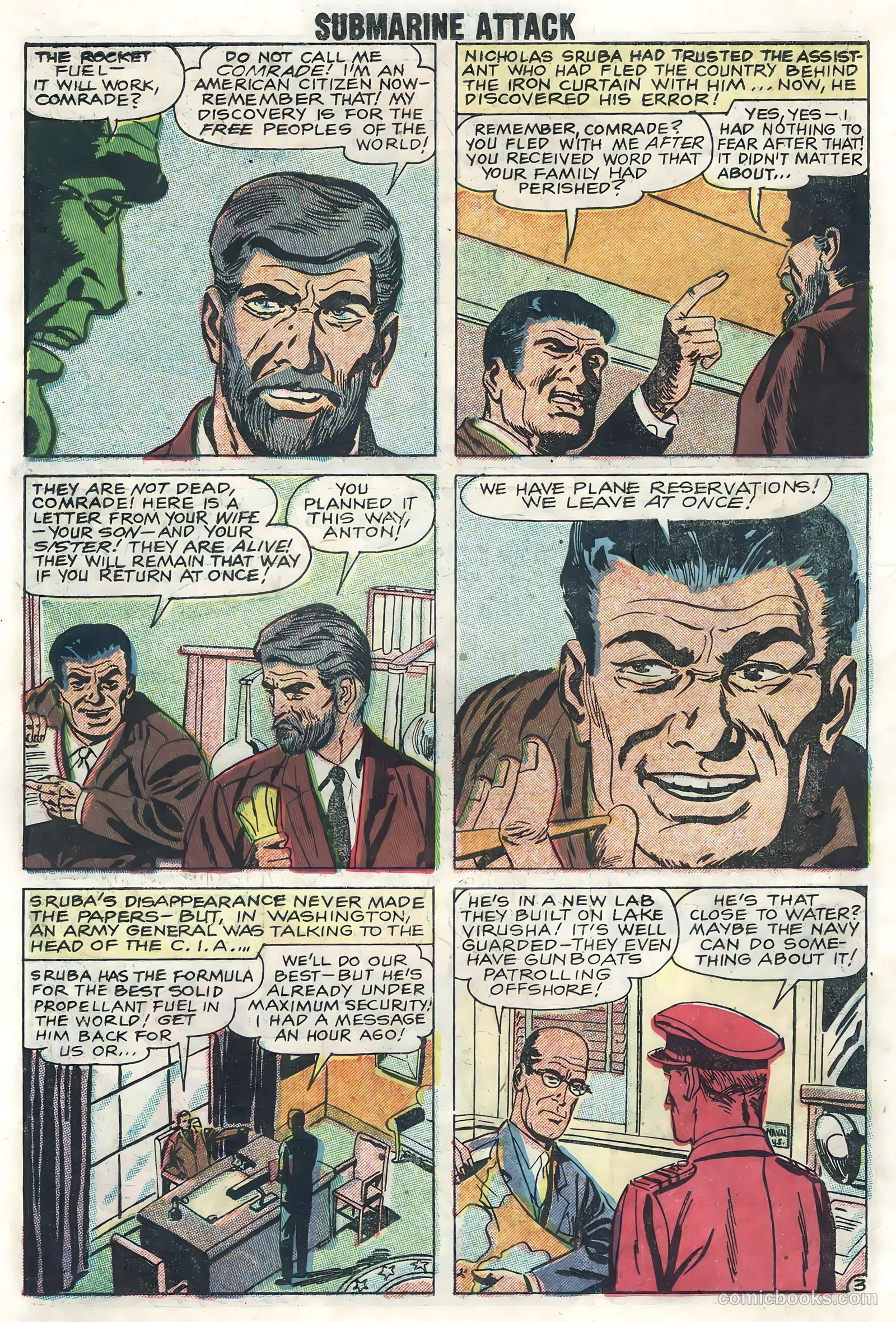 Submarine Attack #15 — page 17 of 35