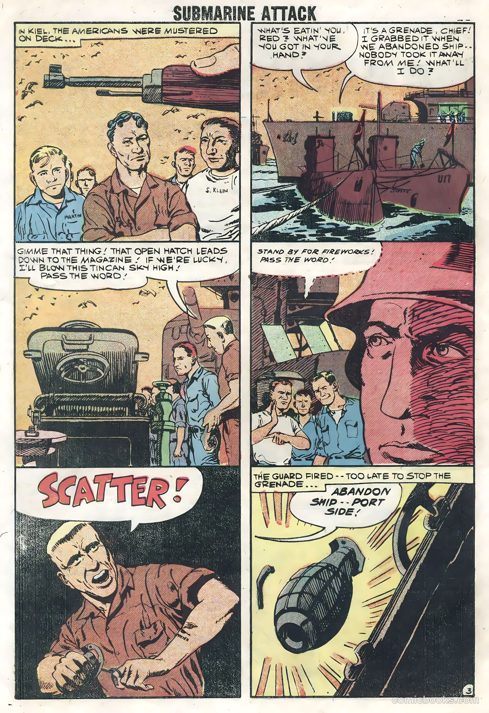 Submarine Attack #15 — page 29 of 35