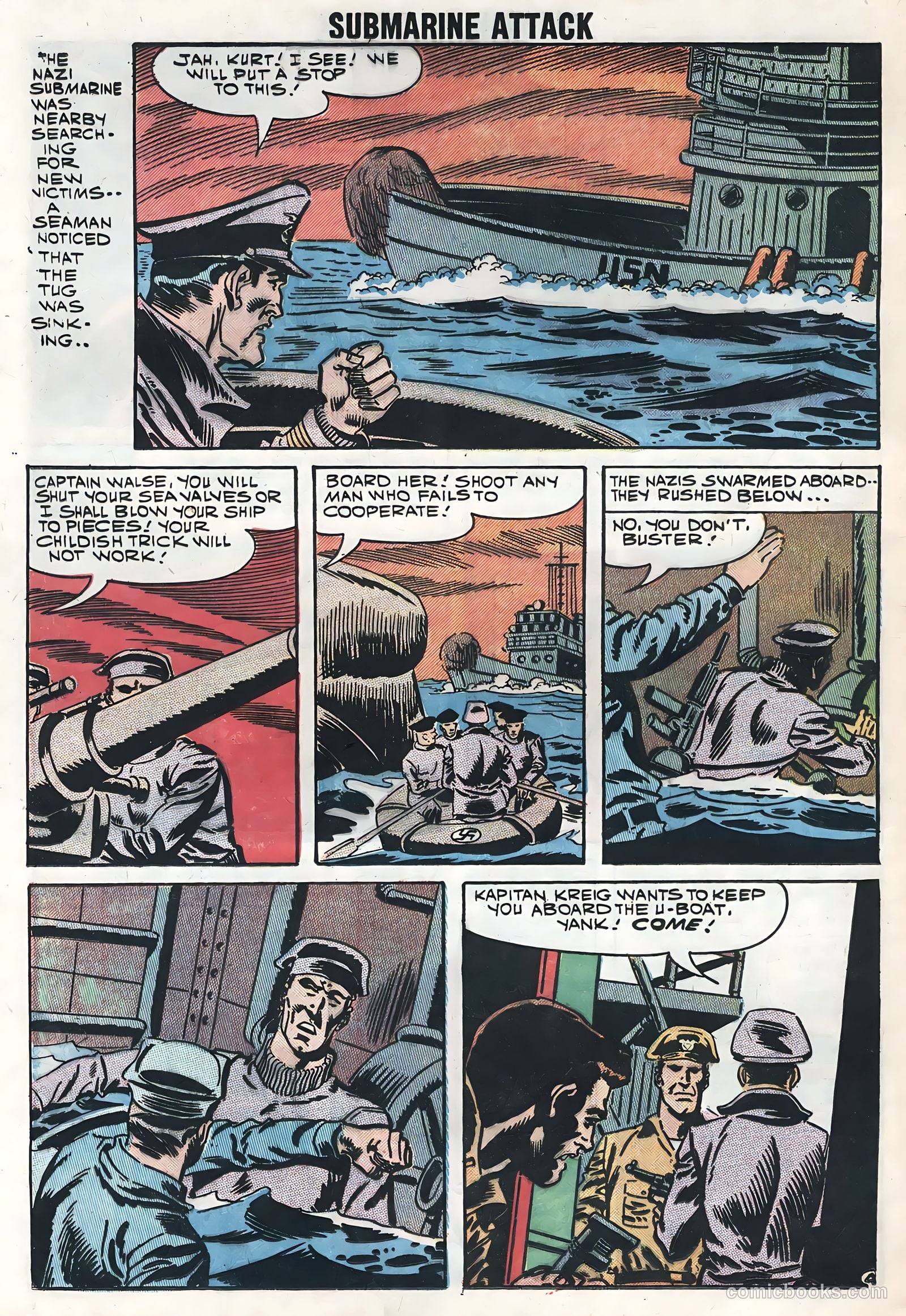 Submarine Attack #16 — page 24 of 36