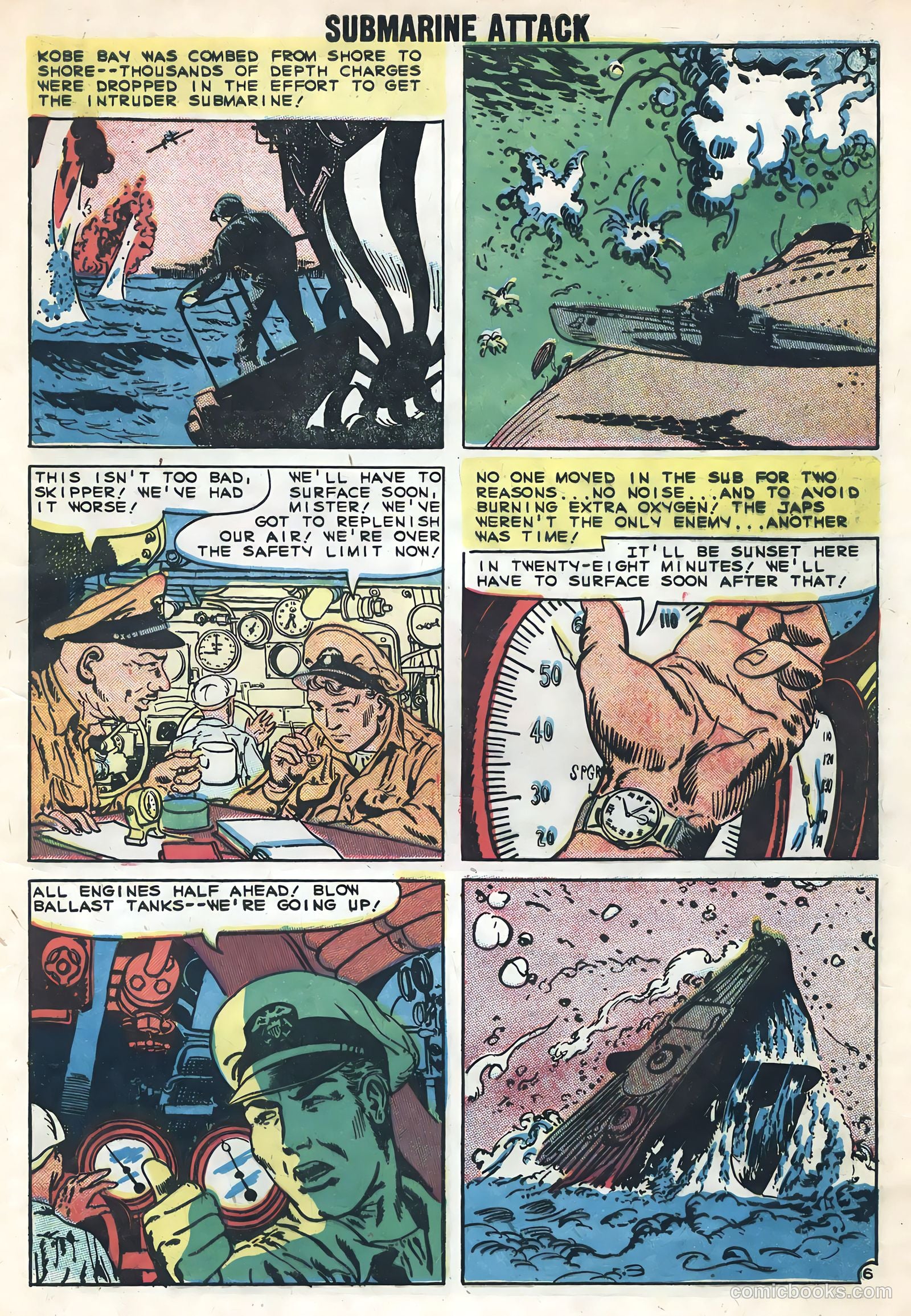 Submarine Attack #17 — page 9 of 36