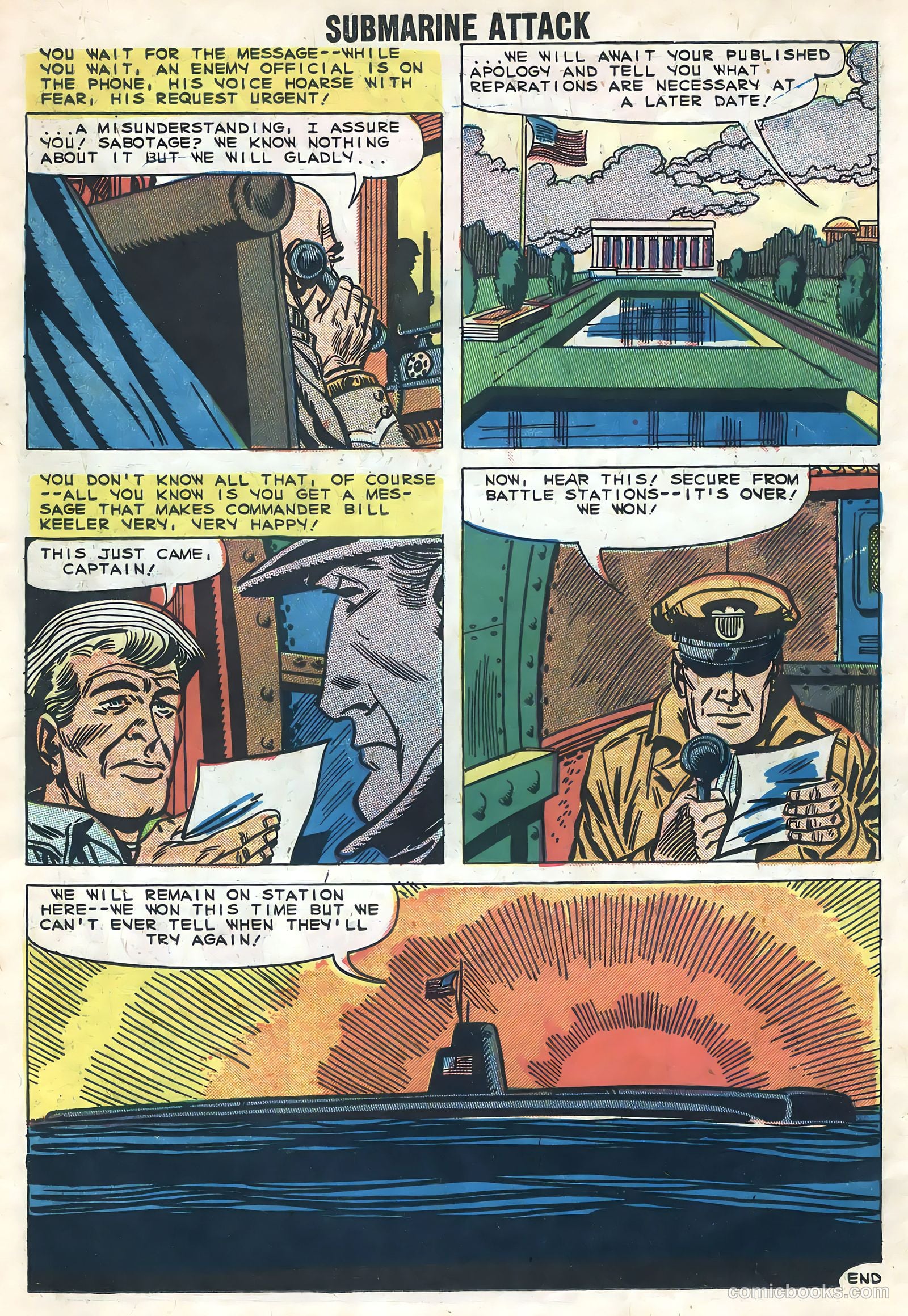 Submarine Attack #17 — page 19 of 36