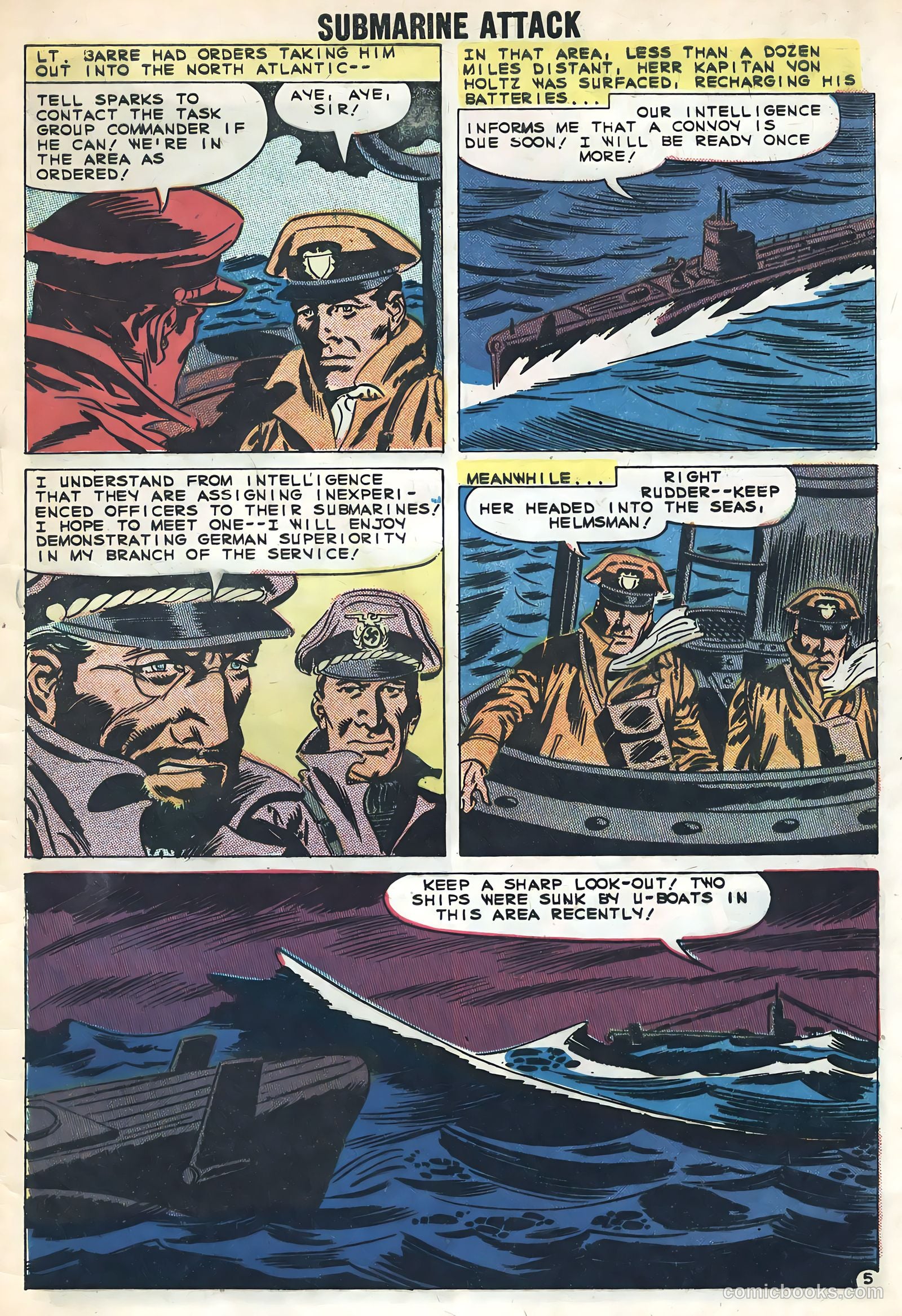 Submarine Attack #17 — page 29 of 36