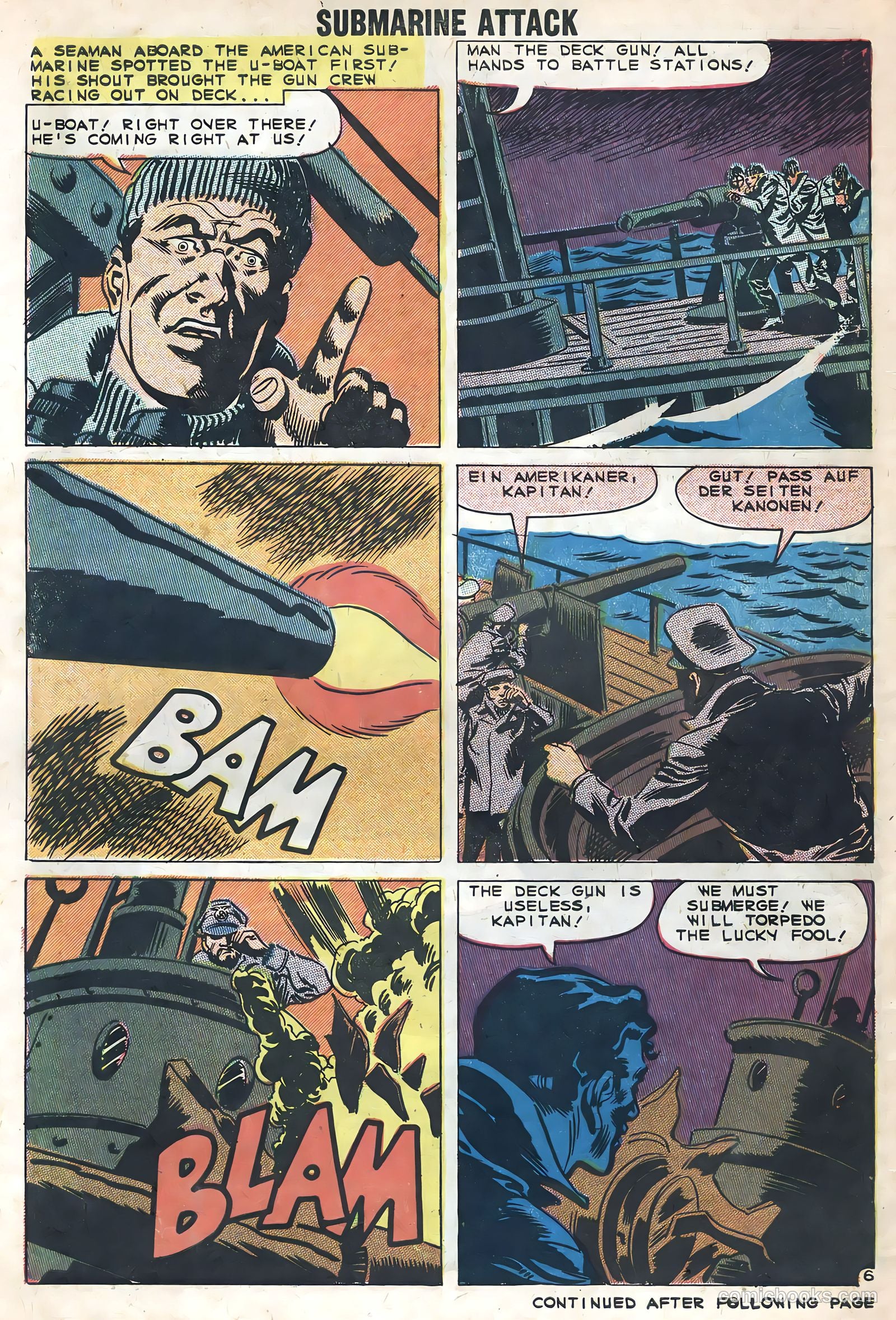 Submarine Attack #17 — page 30 of 36